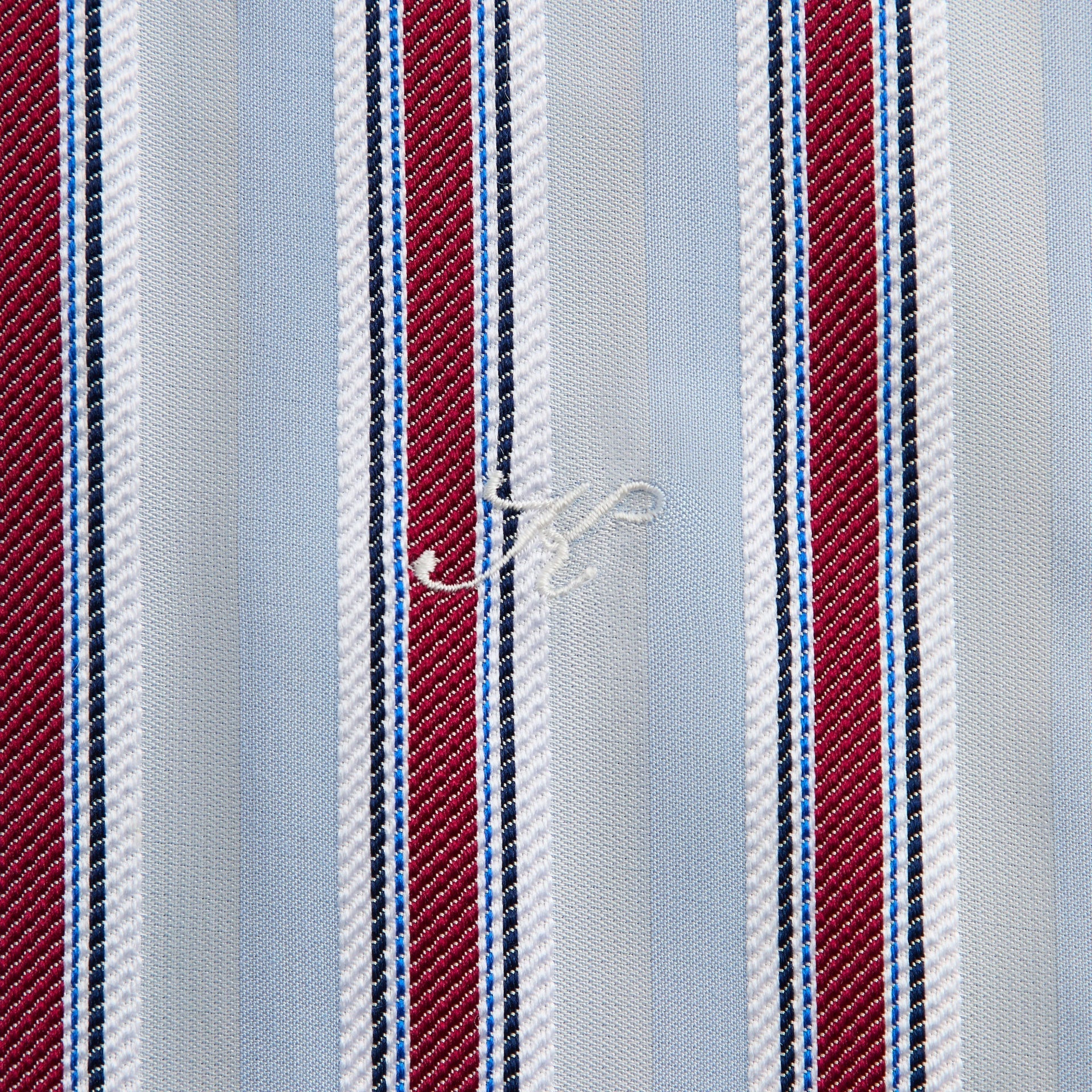 Kith Striped Jacquard Thompson Shirt - Tin - PH