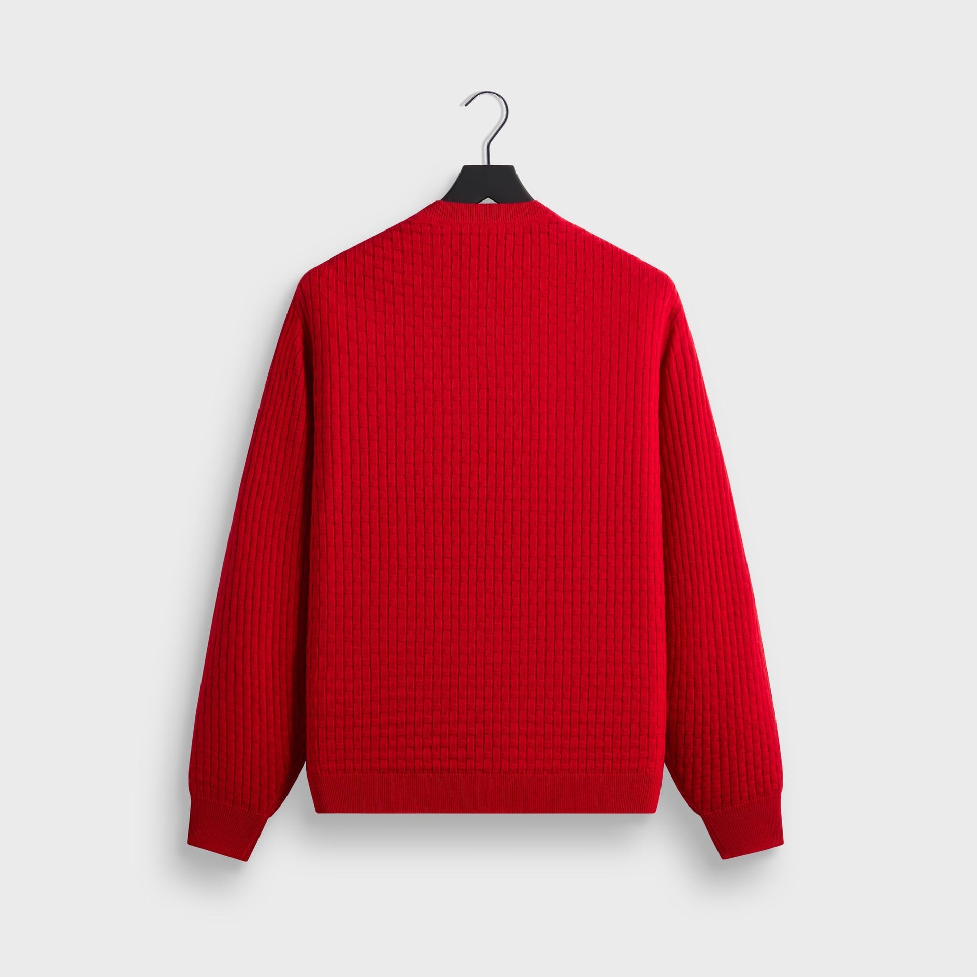 Kith Basketweave Tilden Crewneck Sweater - Fame - PH