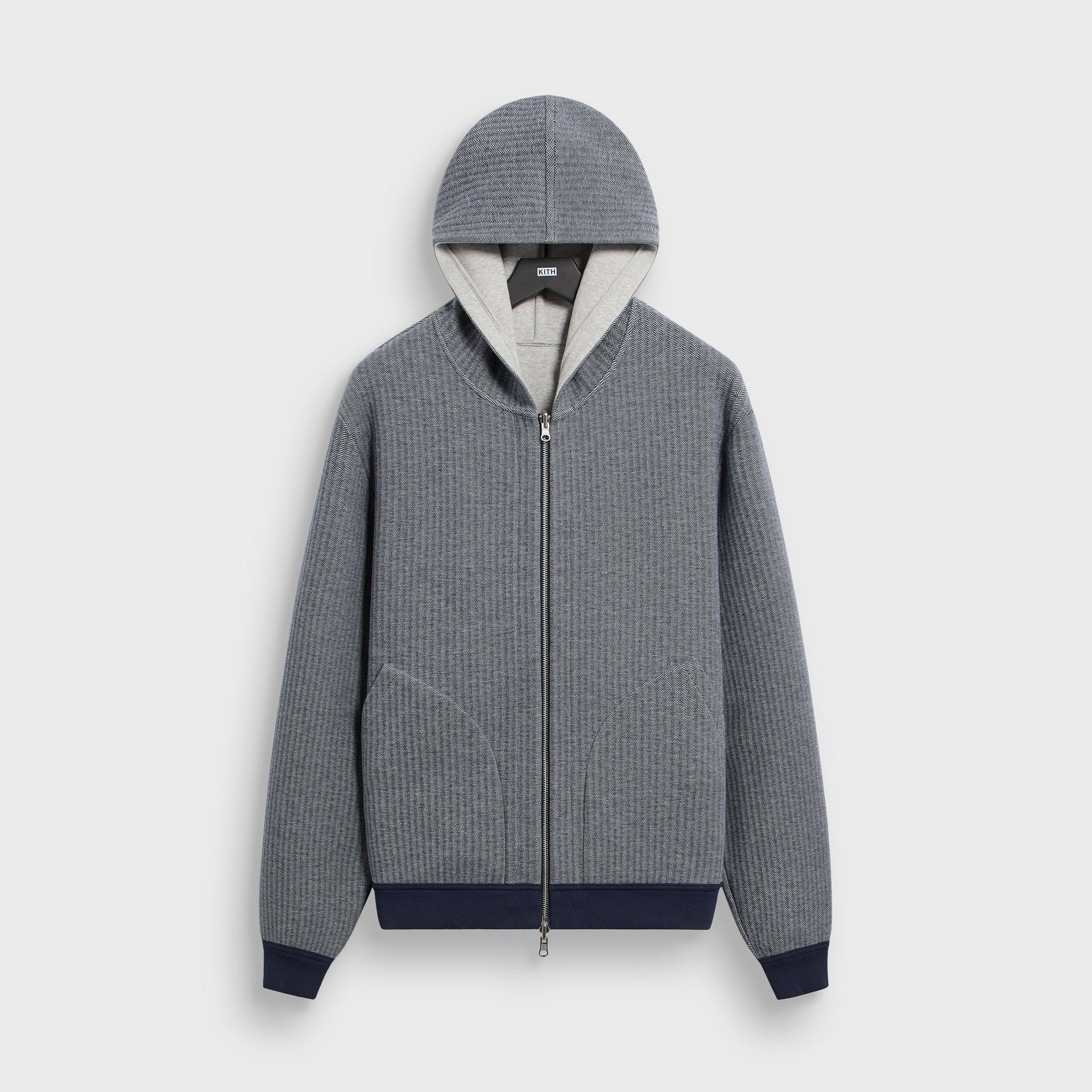 &Kin Reversible Double Face Williams V Hoodie - Nocturnal - PH
