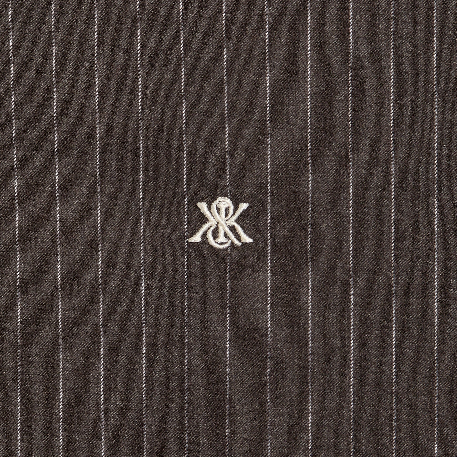Kith Pinstripe Flannel Tamlin Buttondown Shirt - Clever