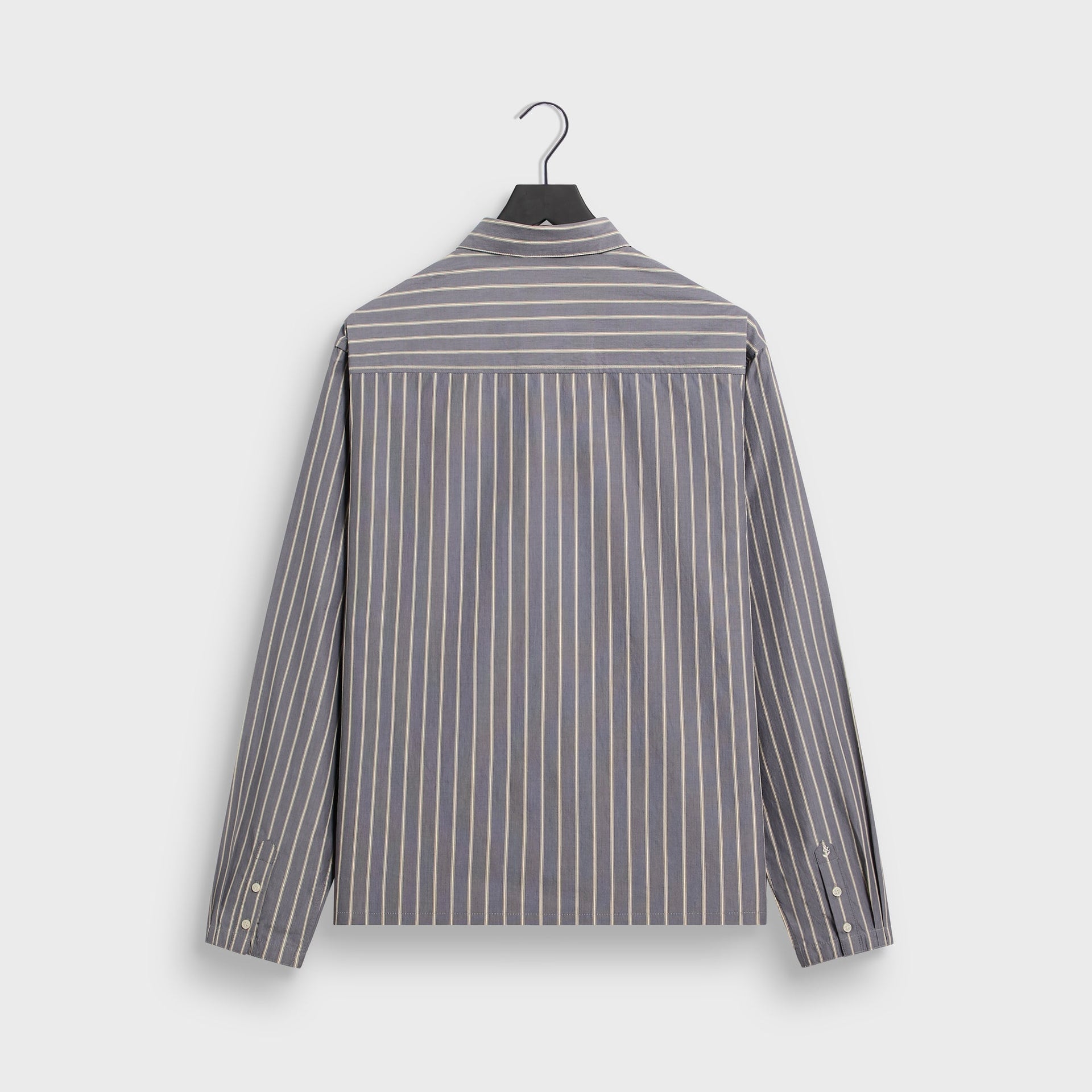 &Kin Striped Poplin Nico Shirt - Chasm - PH