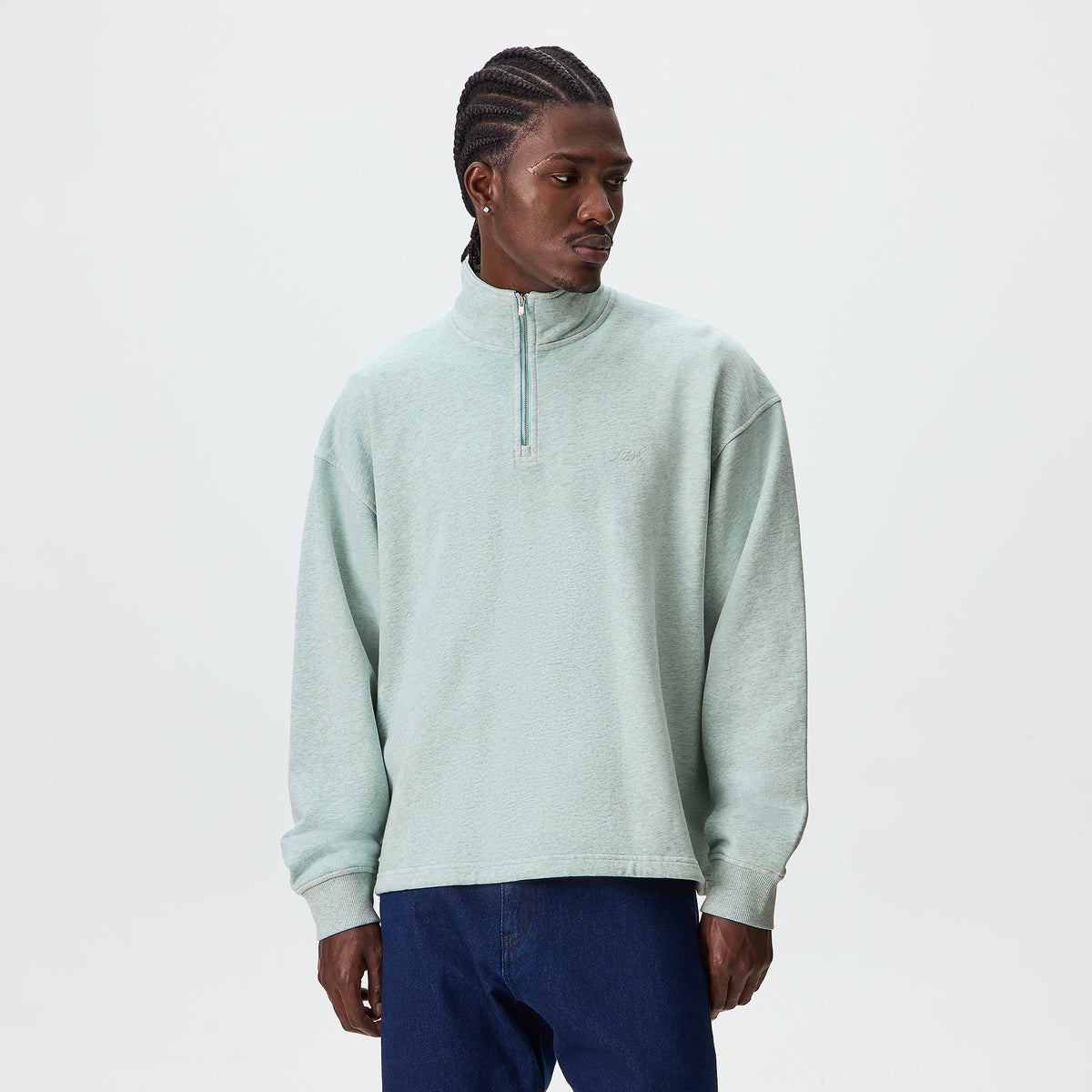 Kith Nelson Quarter Zip - Blue Skies