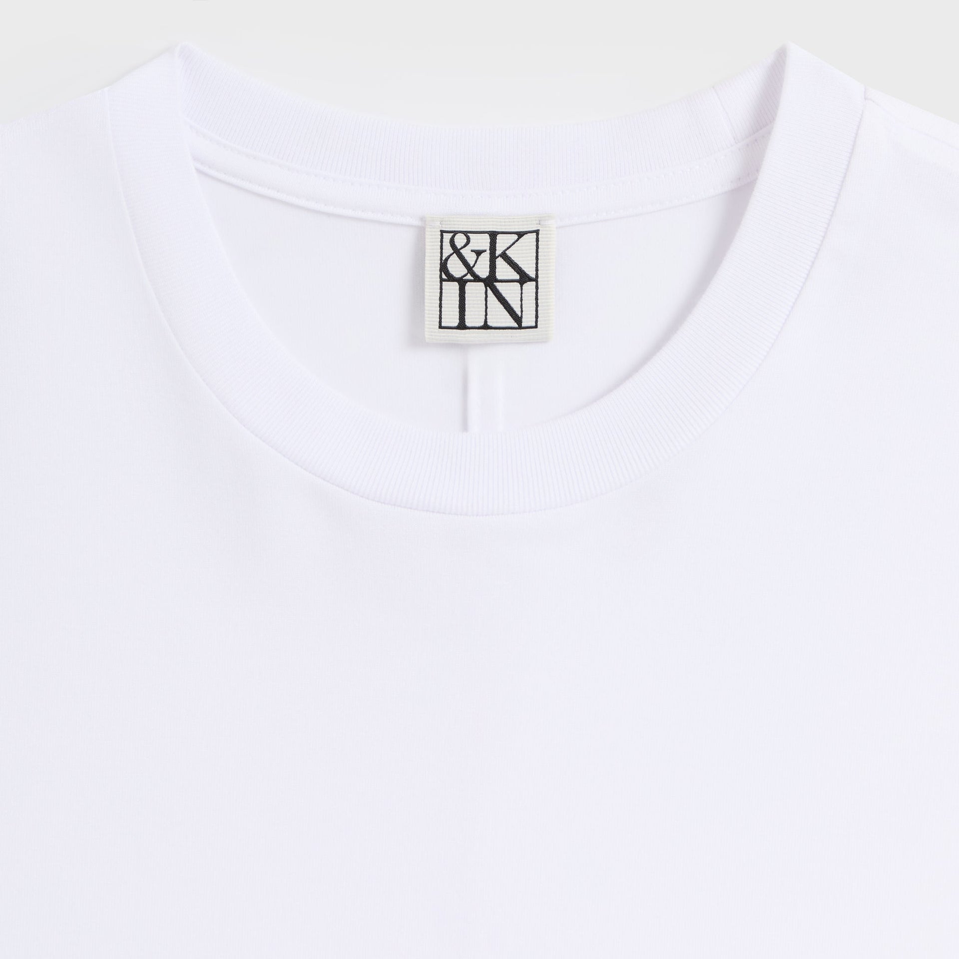 &Kin Long Sleeve Halston Tee - White - PH