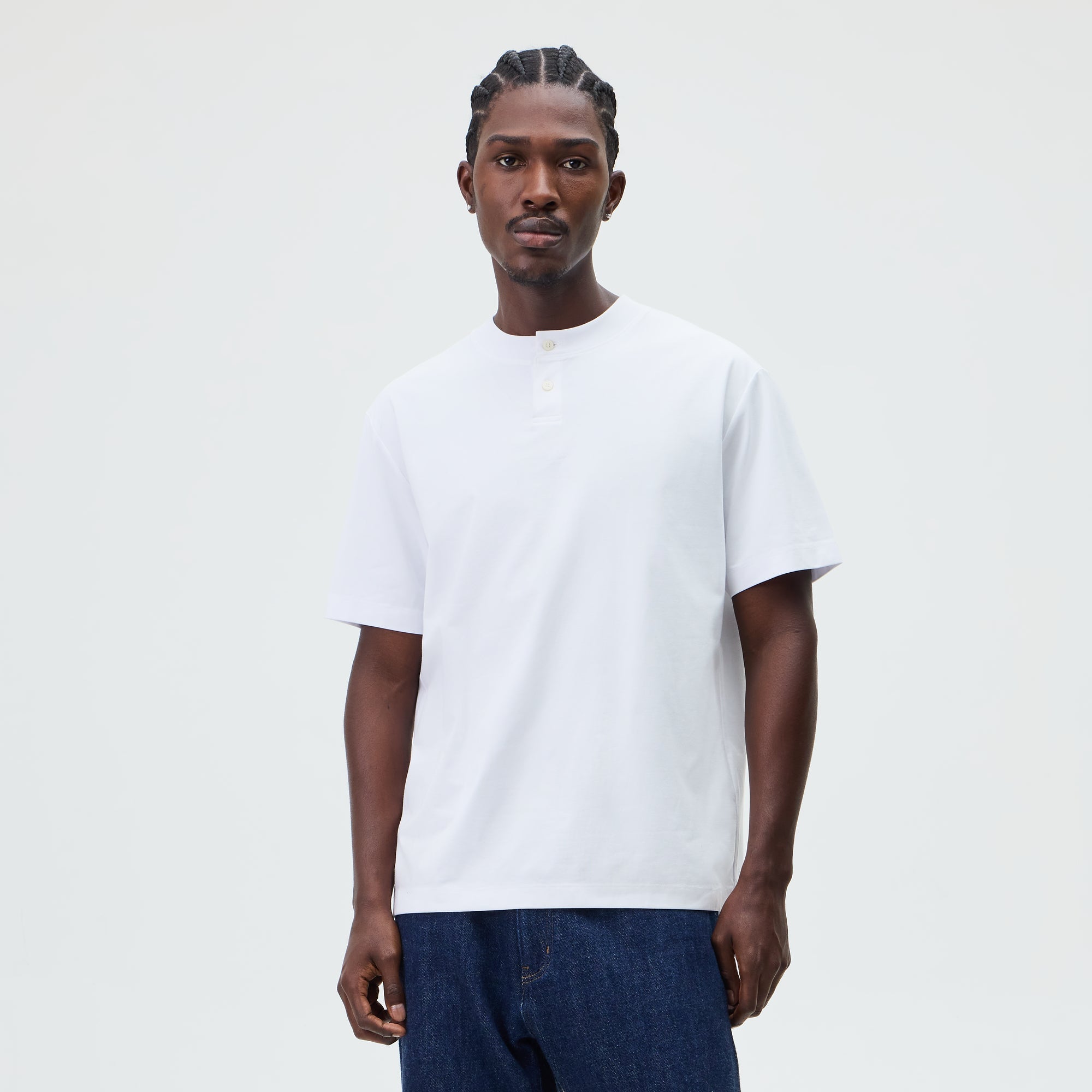 &Kin Long Sleeve Halston Tee - White – Kith Canada