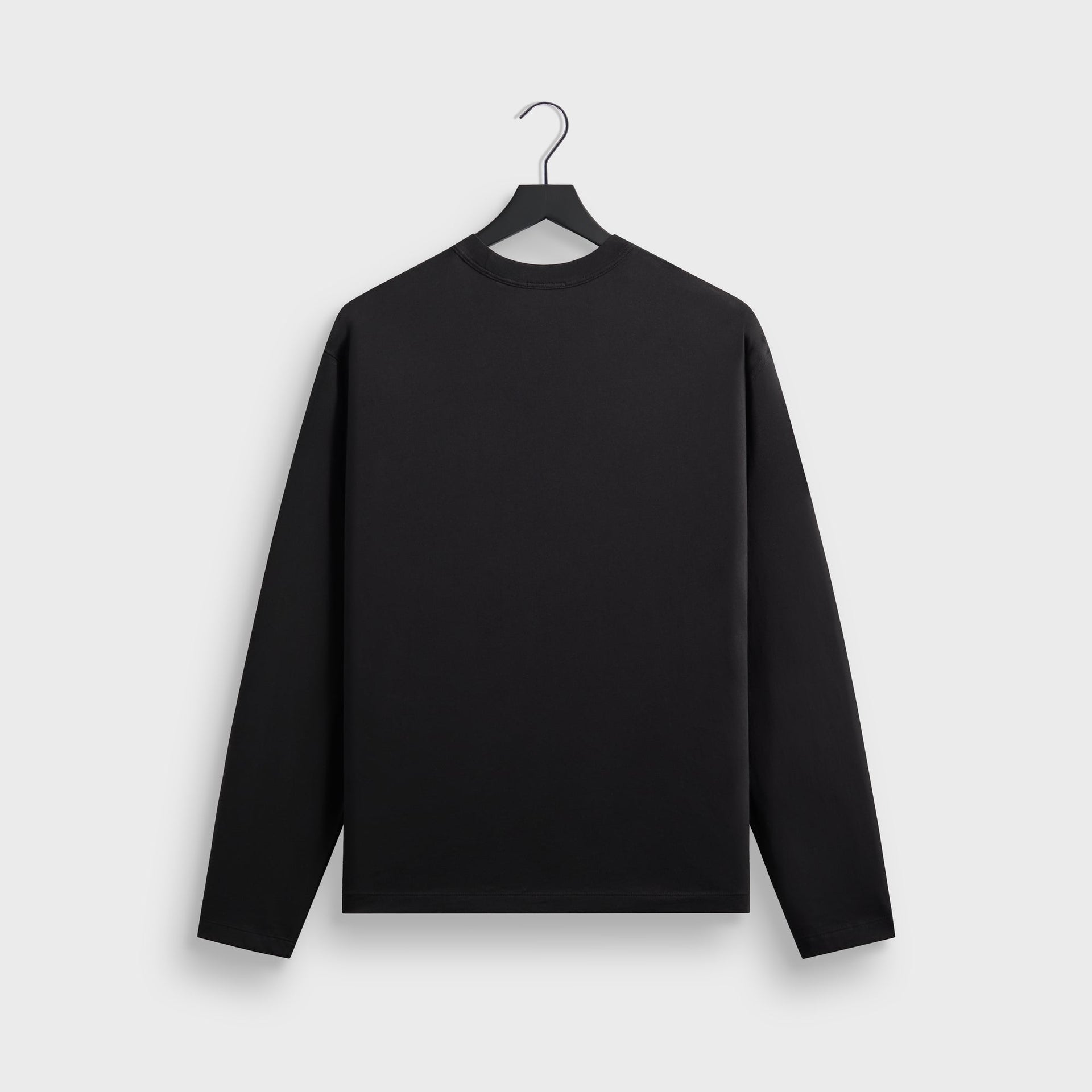 Kith Long Sleeve Alex Boxy Tee - Black - PH
