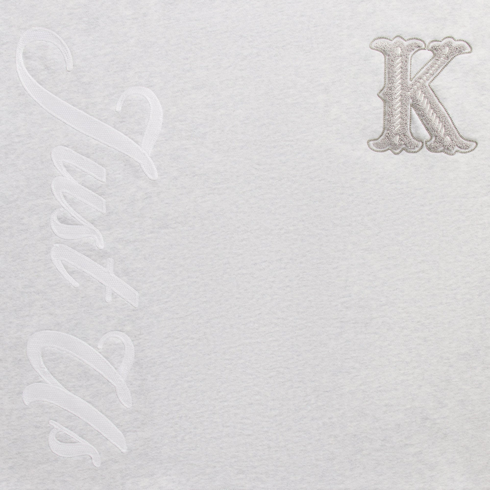Kith Varsity Lawson Crewneck - Light Heather Grey