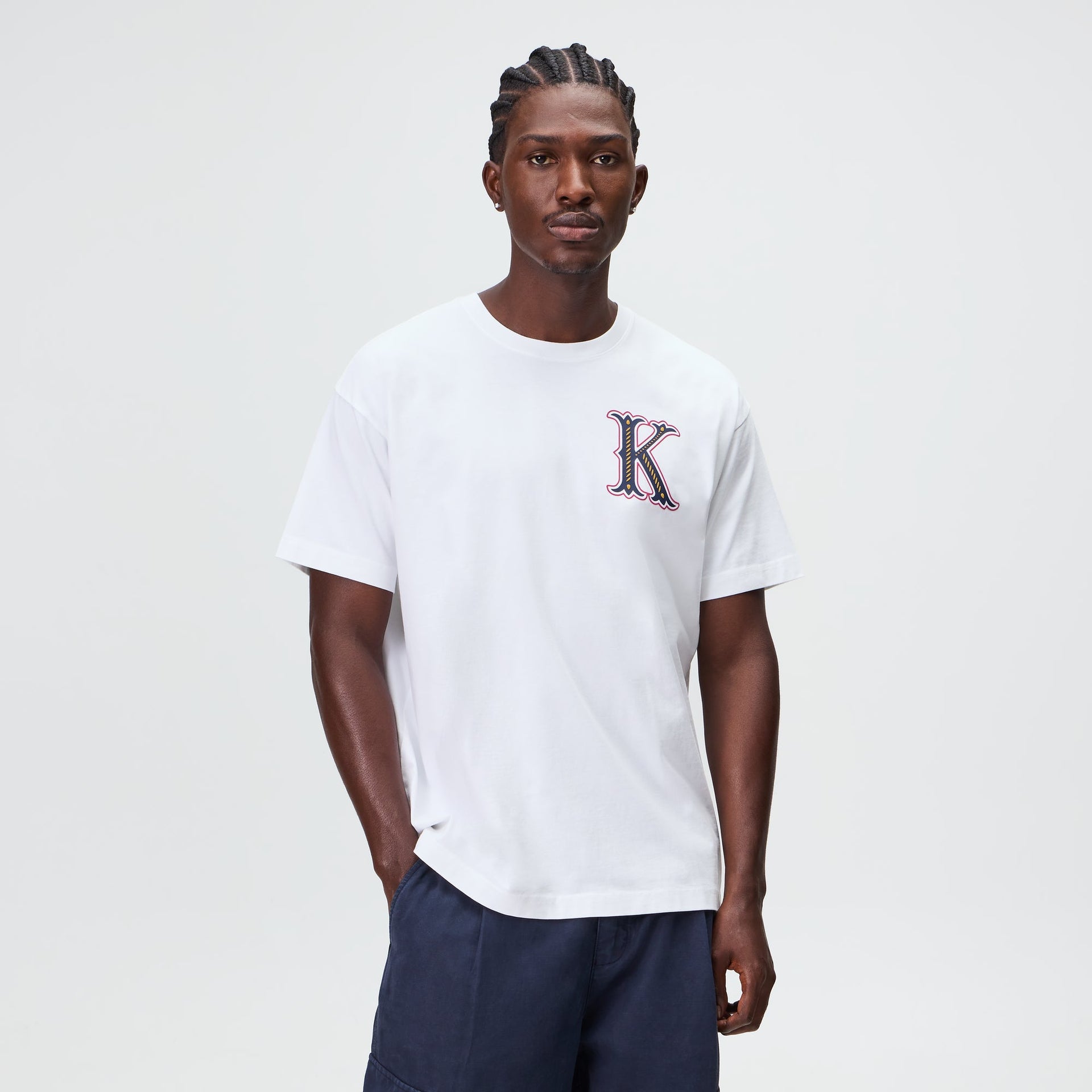Kith Swallow Emblem Short Sleeve Tee - White