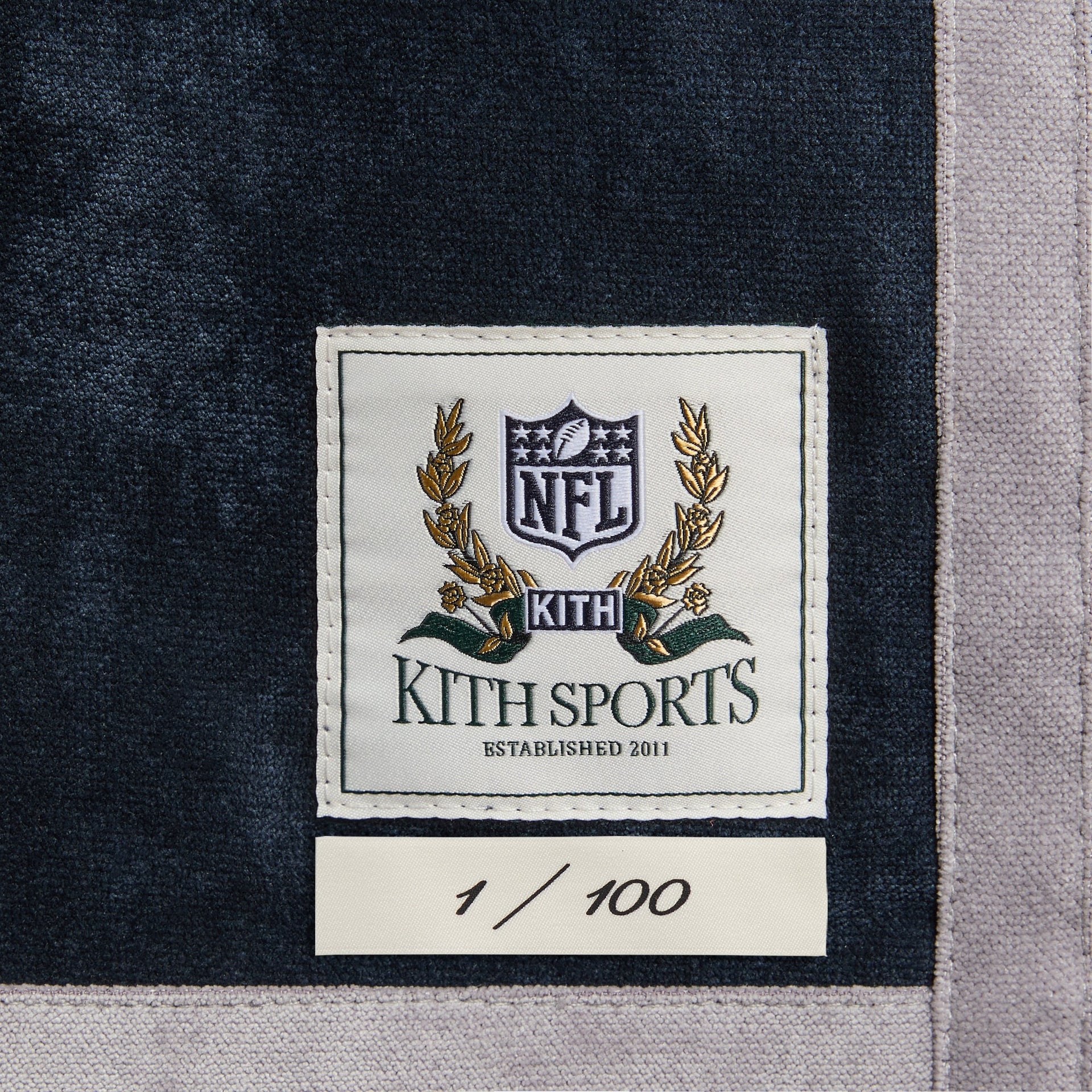 Kith & the NFL for the New England Patriots Leon Shirt - Nocturnal