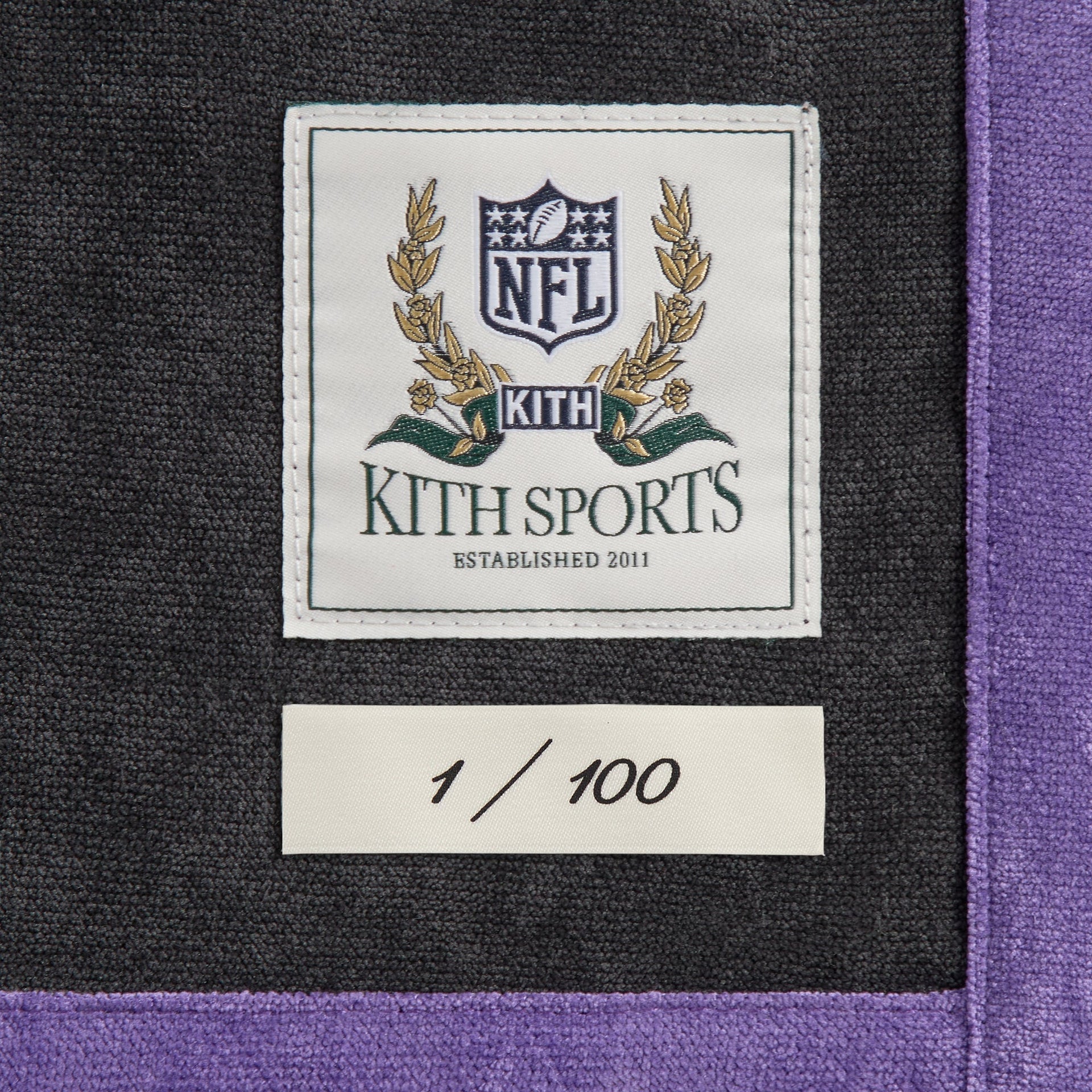 Kith & the NFL for the Baltimore Ravens Leon Shirt - Black - PH