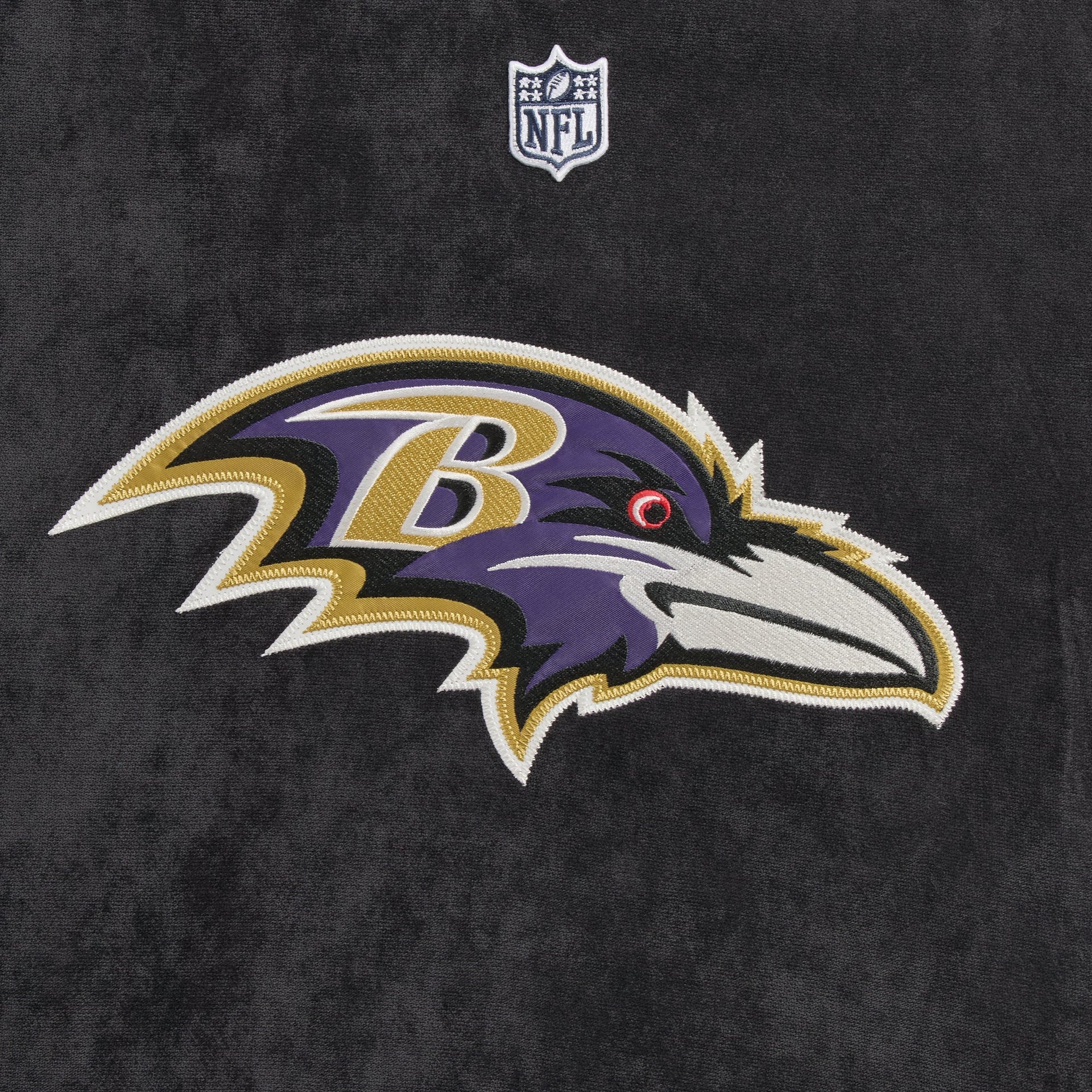 Kith & the NFL for the Baltimore Ravens Leon Shirt - Black