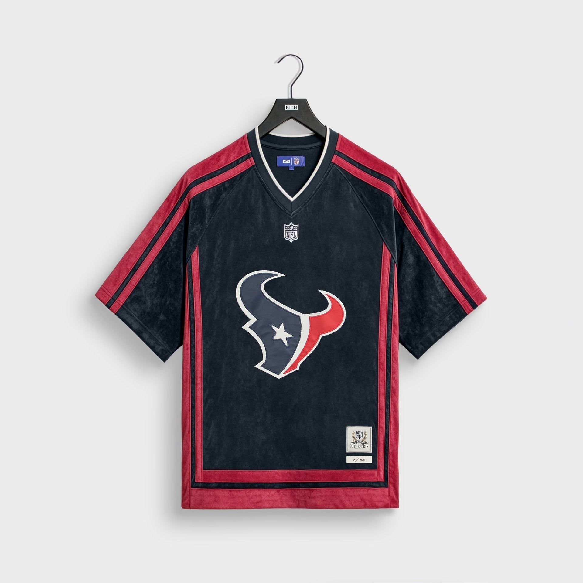 Kith & the NFL for the Houston Texans Leon Shirt - Nocturnal - PH