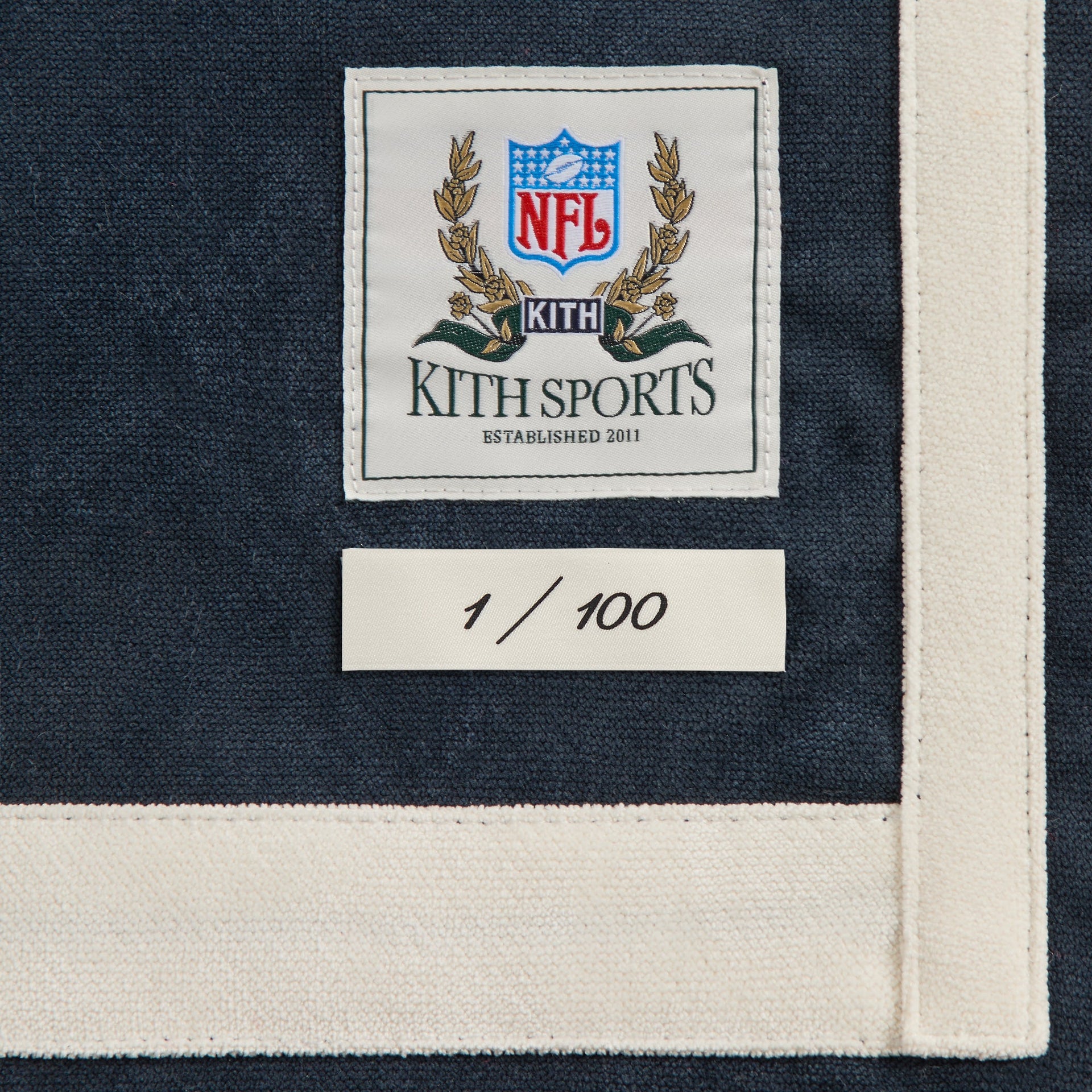 Kith & the NFL for the New York Giants Leon Shirt - Nocturnal