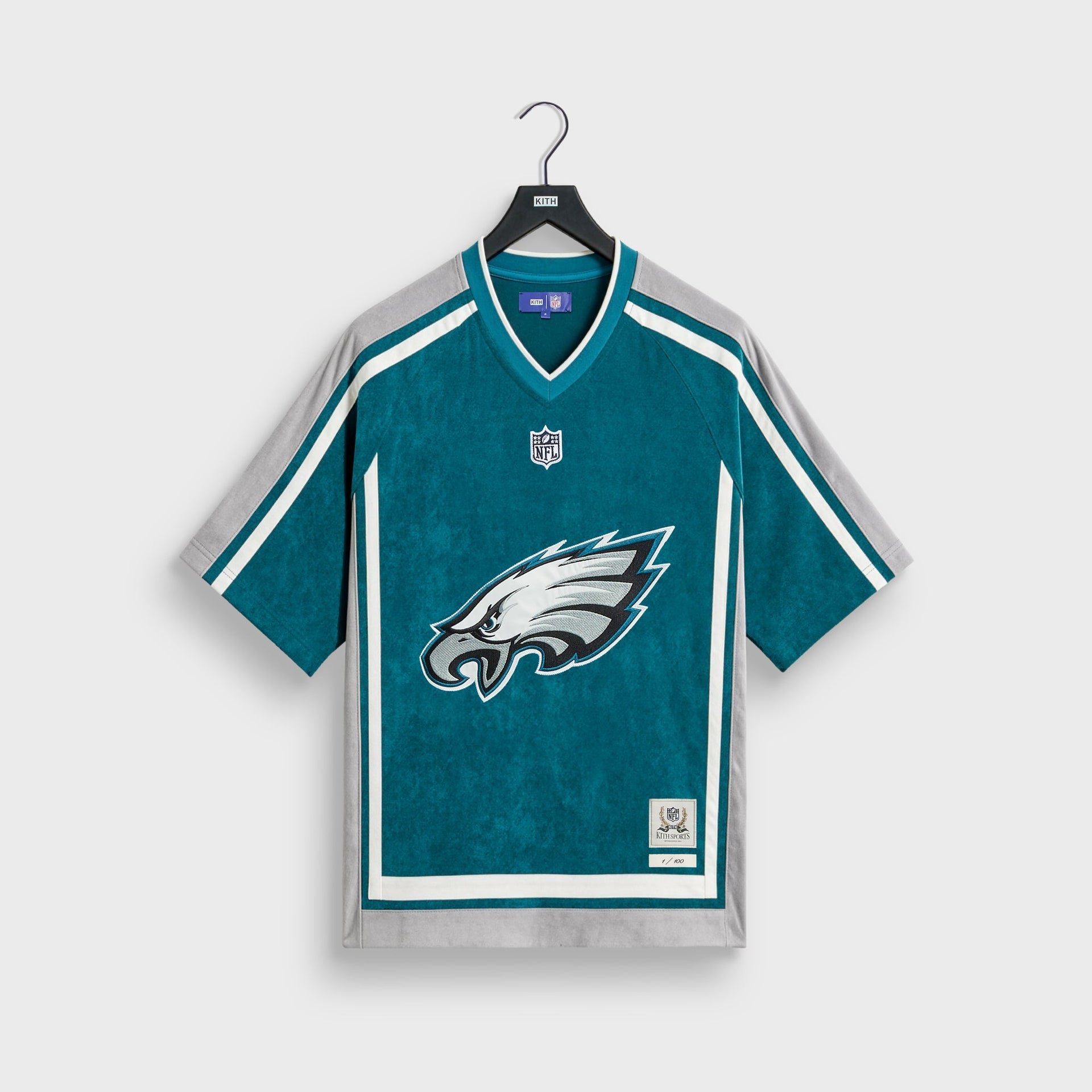 Kith & the NFL for the Philadelphia Eagles Leon Shirt - Laver