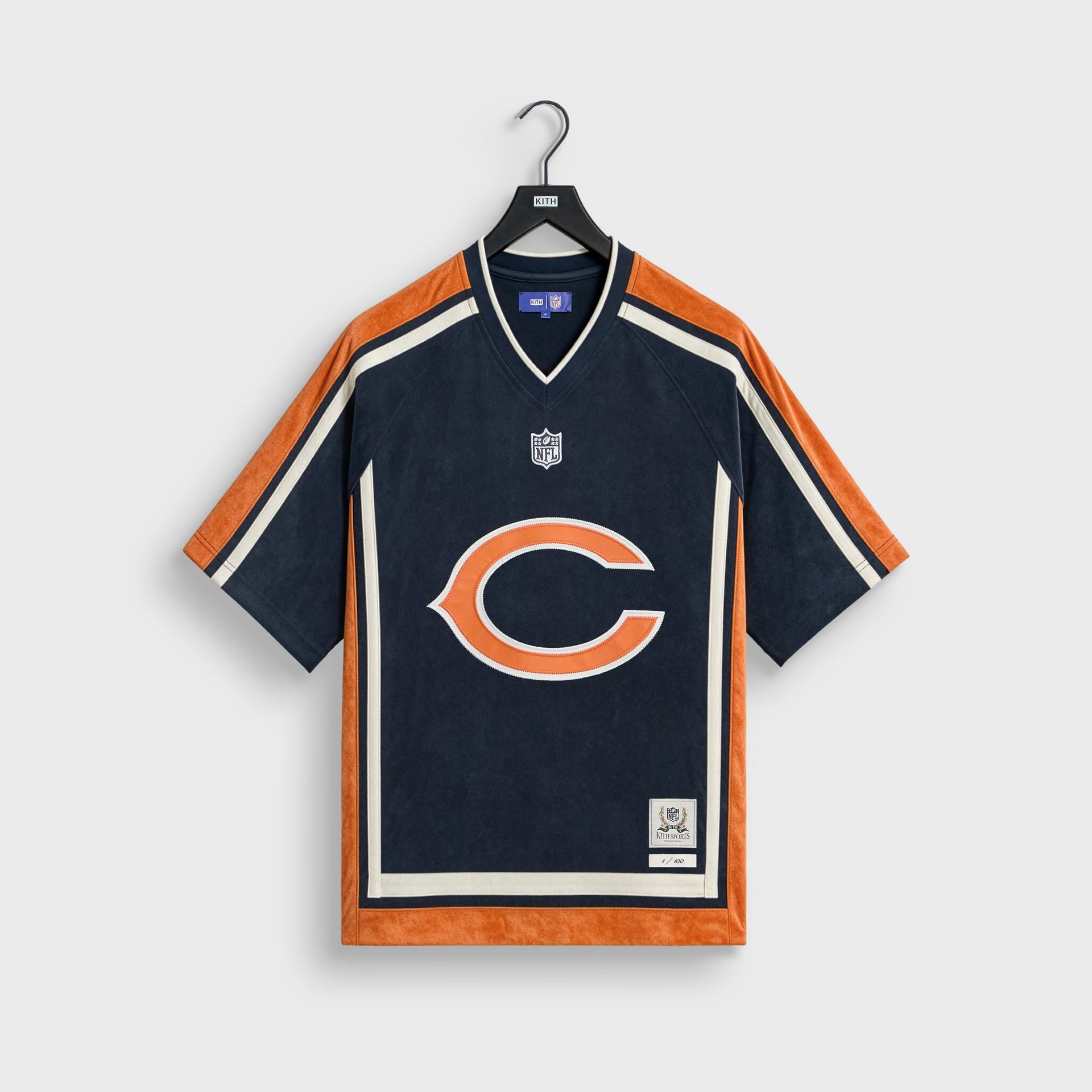 Kith & the NFL for the Chicago Bears Leon Shirt - Nocturnal