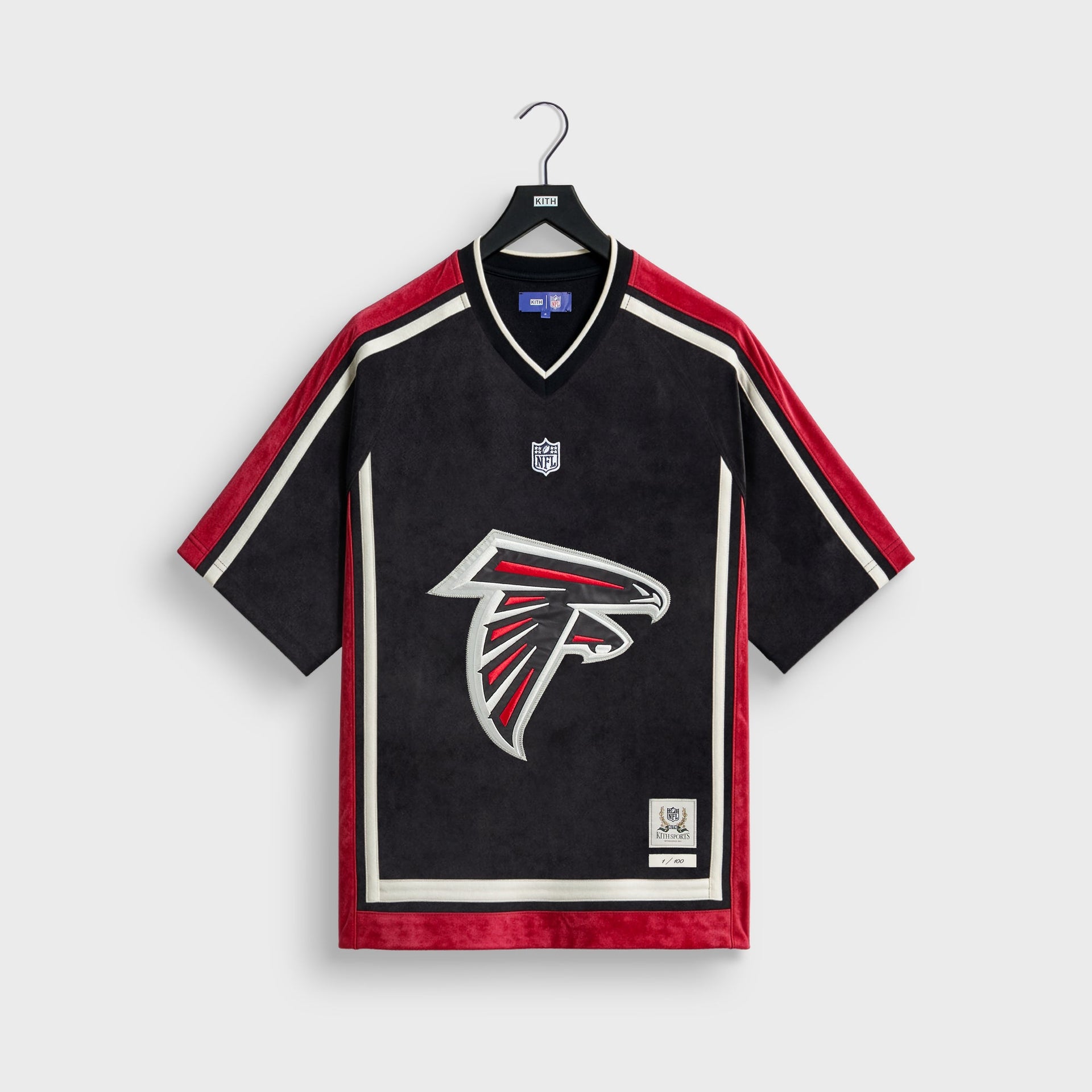 Kith & the NFL for the Atlanta Falcons Leon Shirt - Black