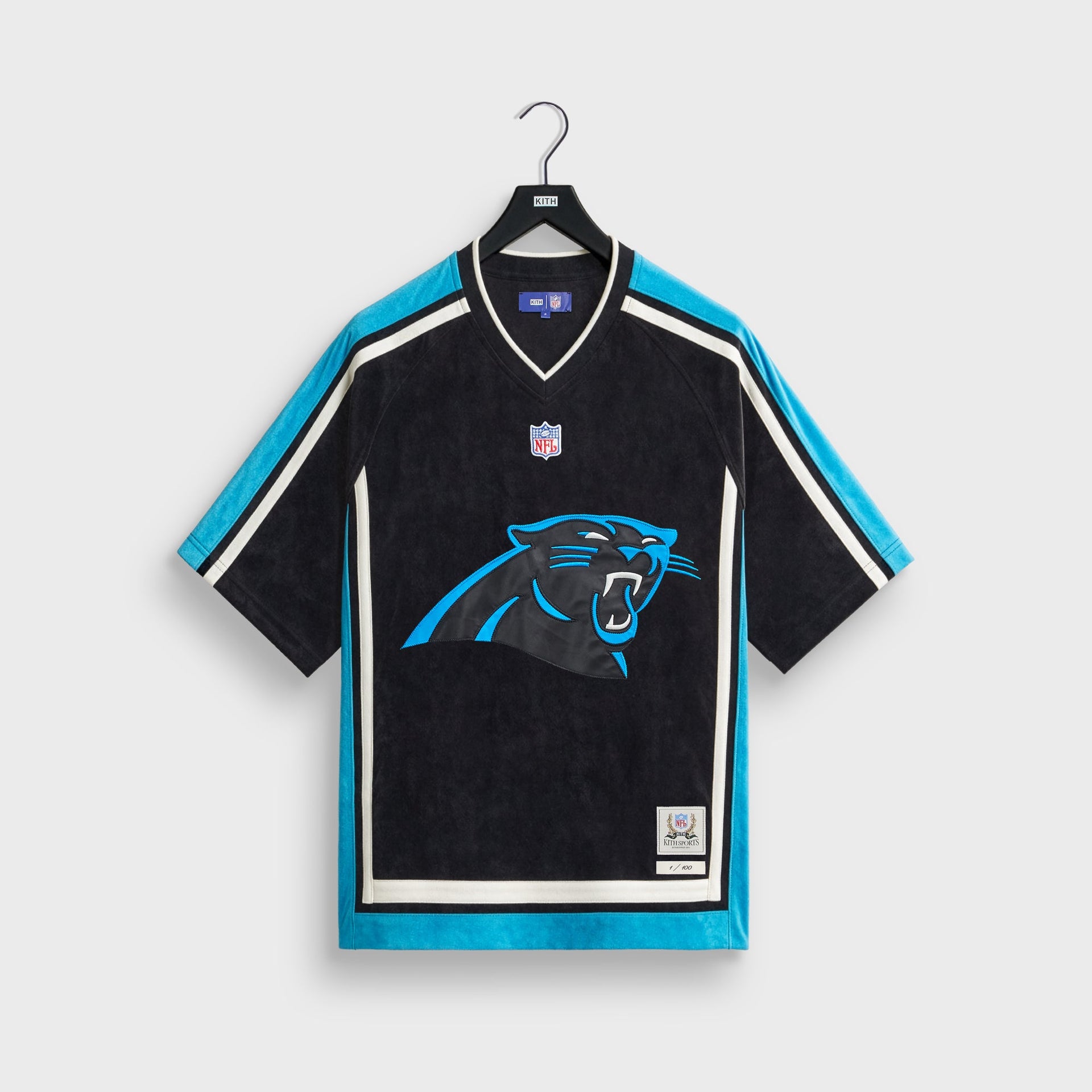 Kith & the NFL for the Carolina Panthers Leon Shirt - Black
