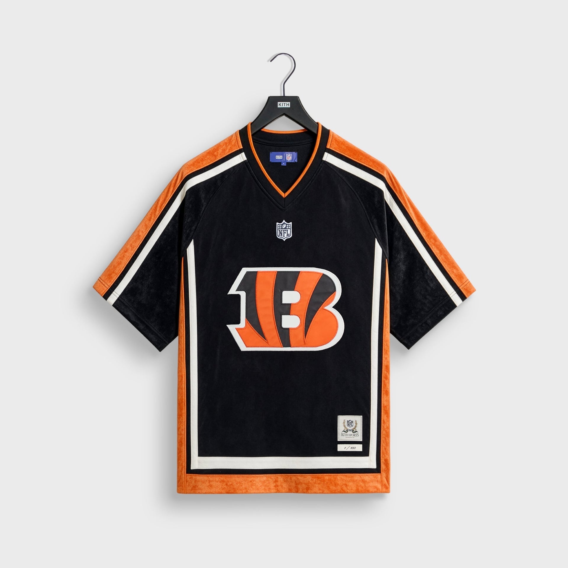 Kith & the NFL for the Cincinnati Bengals Leon Shirt - Black - PH