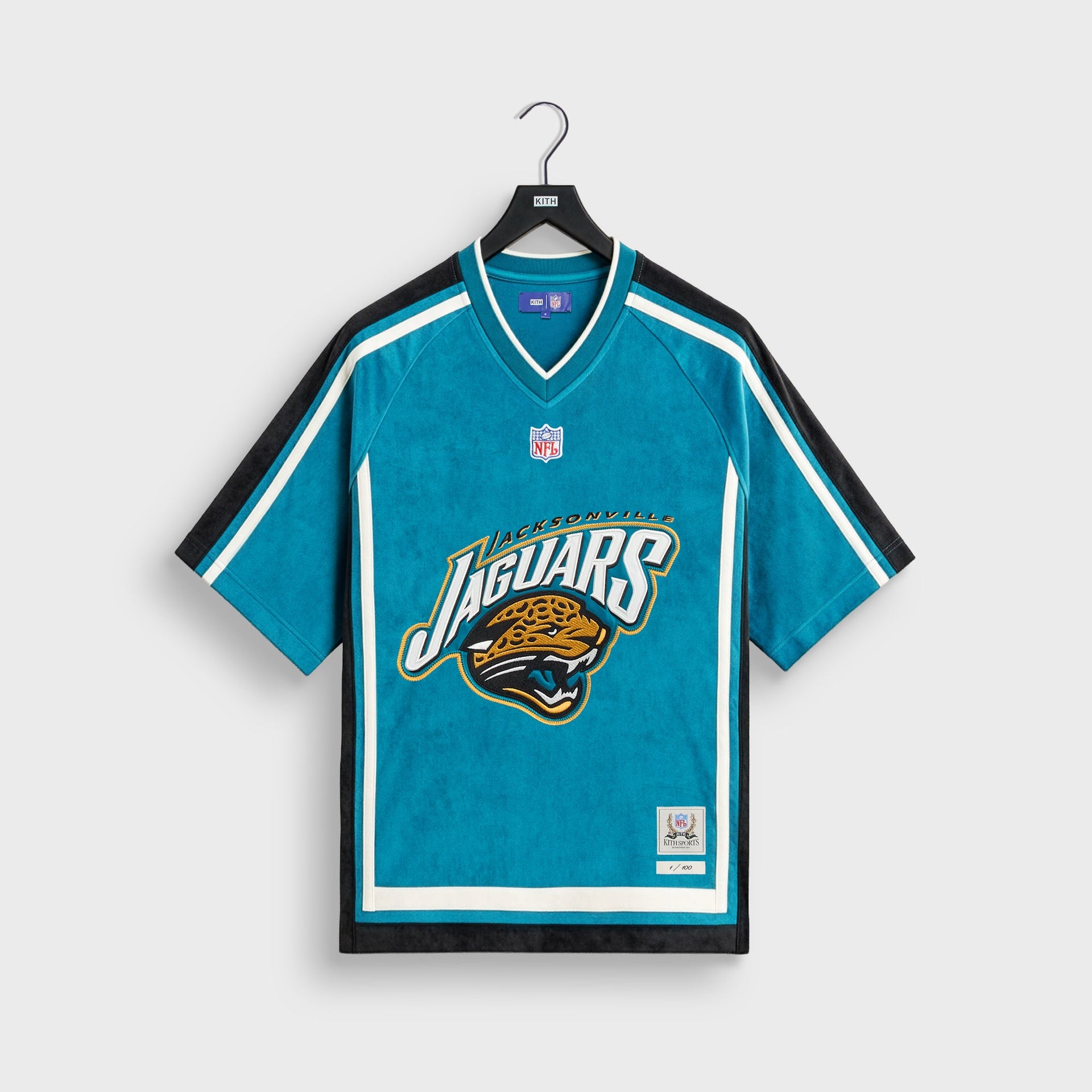 Kith & the NFL for the Jacksonville Jaguars Leon Shirt - Opal