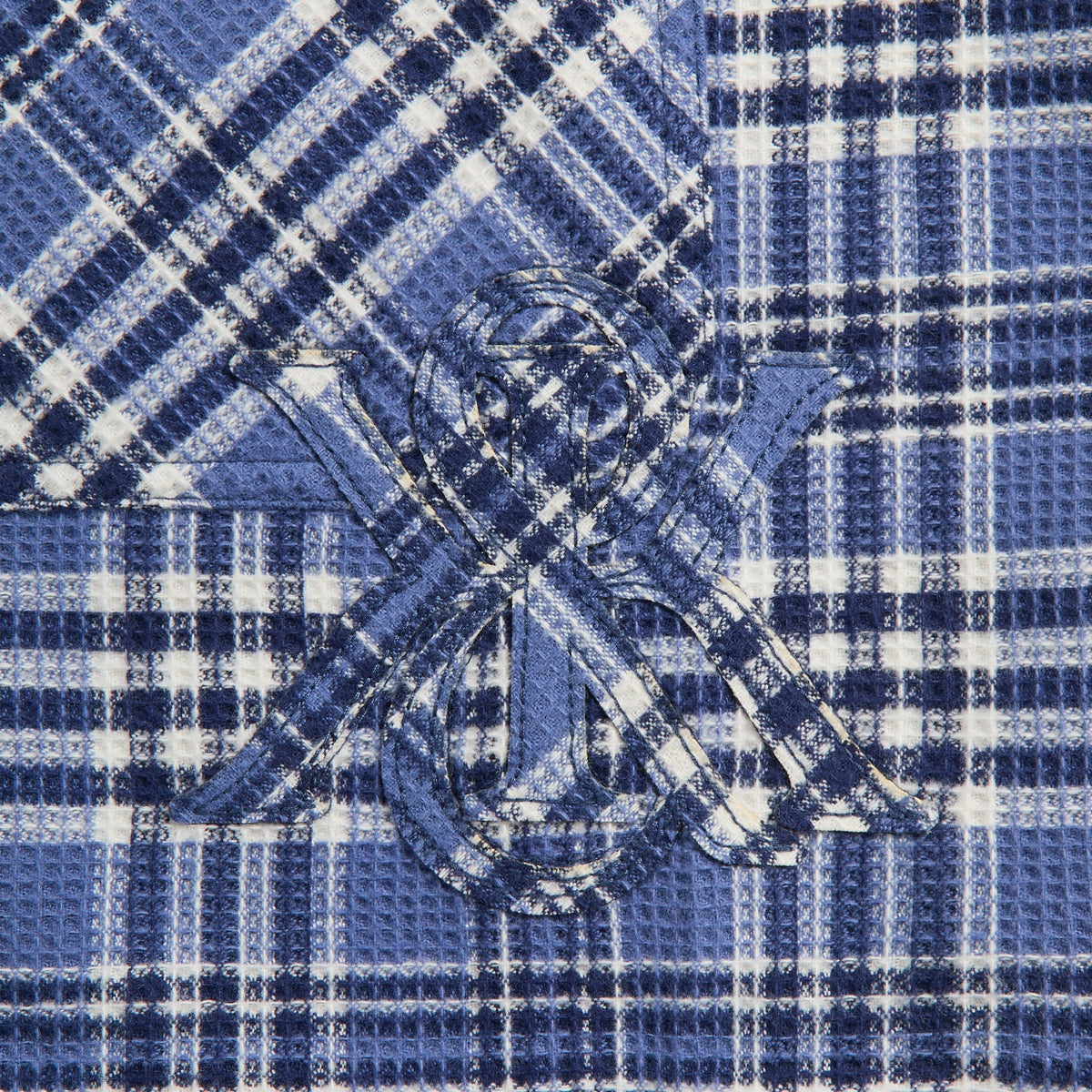 Kith Waffle Plaid Henson Hooded Buttondown - Voyage - PH