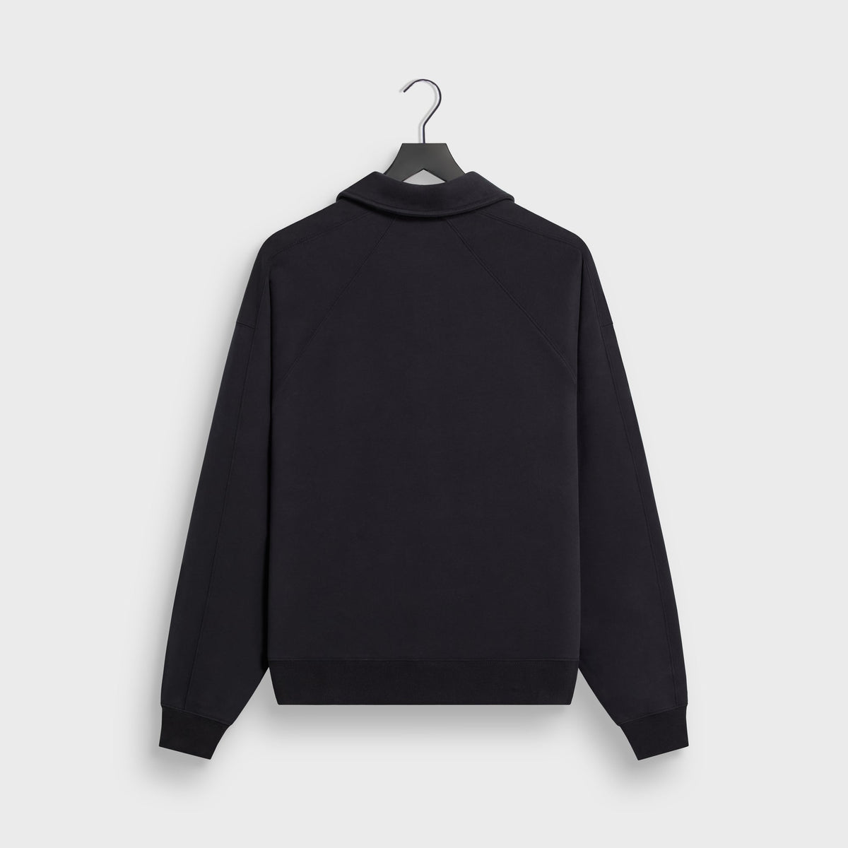 Kith Sueded French Terry Nelson Rugby Pullover - Black - PH