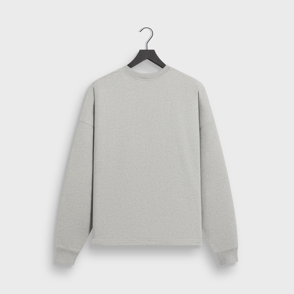 Kith Sueded French Terry Lawson Crewneck - Medium Heather Grey - PH