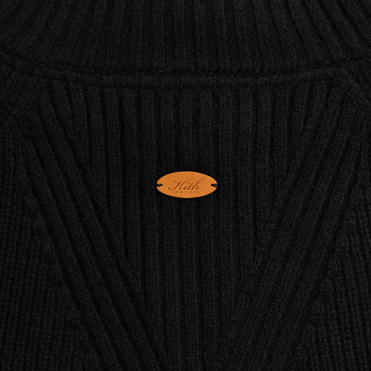 Kith Marled Copeland Quarter Zip - Black - PH
