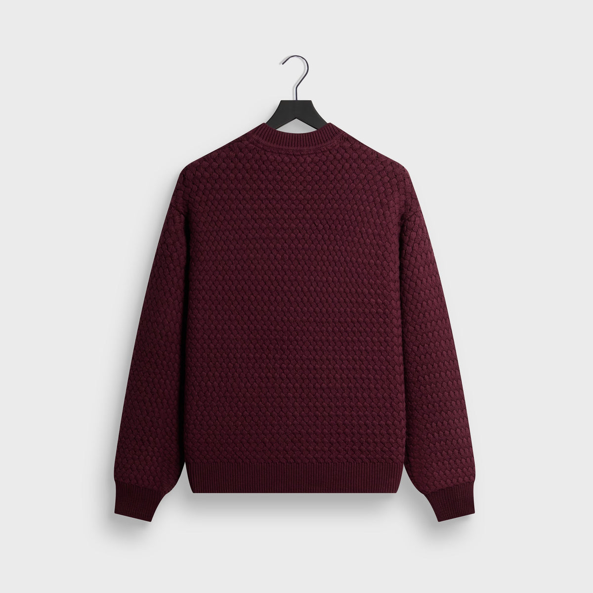 Kith Basketweave Lewis Crewneck - Magma