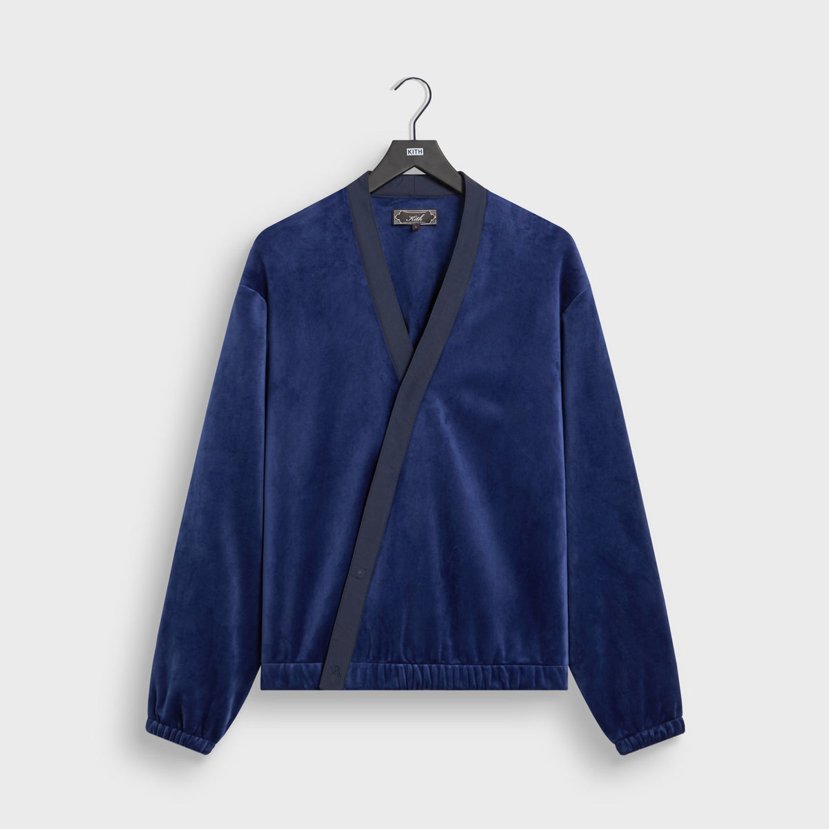 Kith Plush Double Fleece Strauss Cardigan - Deep Royal - PH