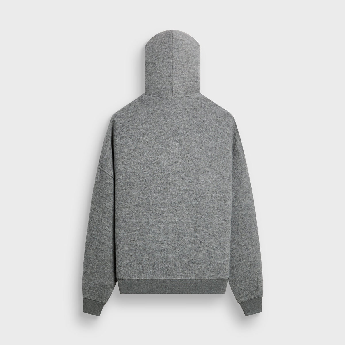 Kith Wool Braxton Full Zip Hoodie - Medium Heather Grey - PH