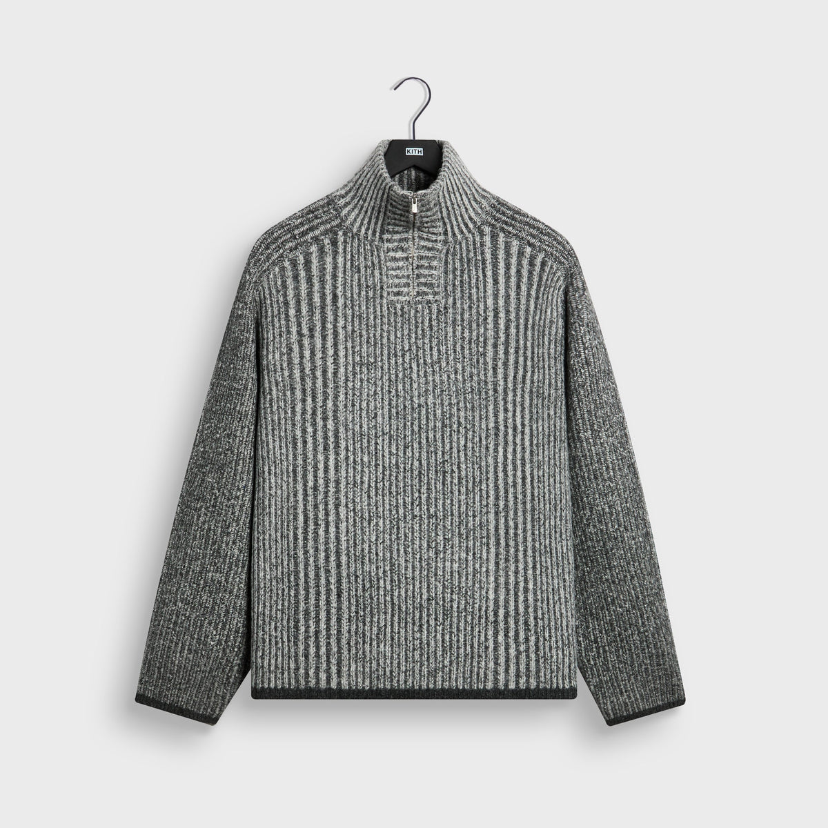 Kith Larson Quarter Zip - Carbon