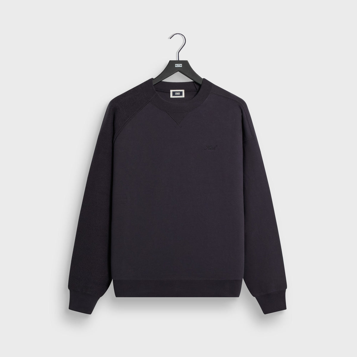 Kith Sueded French Terry Stuart Pullover - Ink - PH