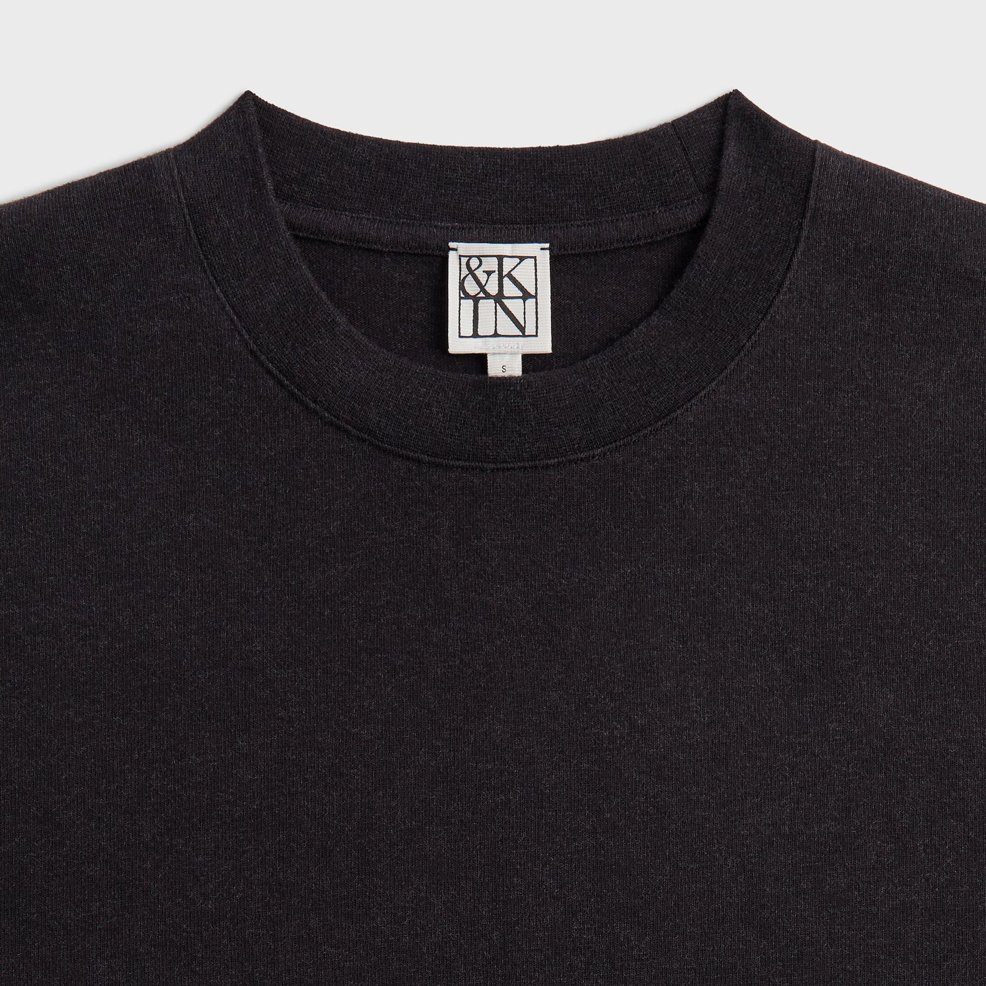 &Kin Long Sleeve Lawson Tee - Black - PH