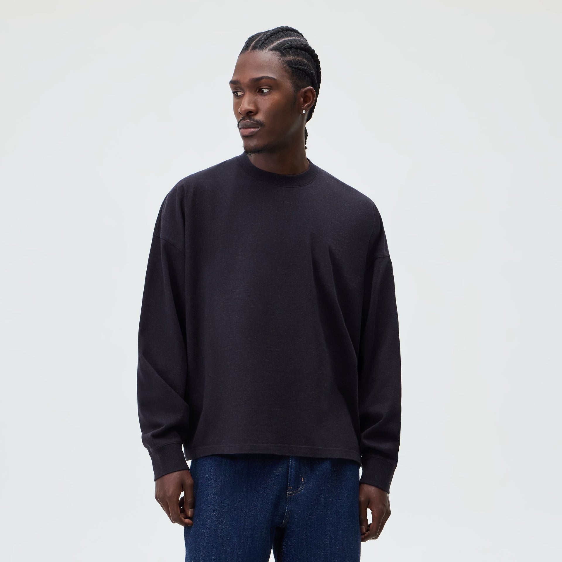 &Kin Long Sleeve Lawson Tee - Black