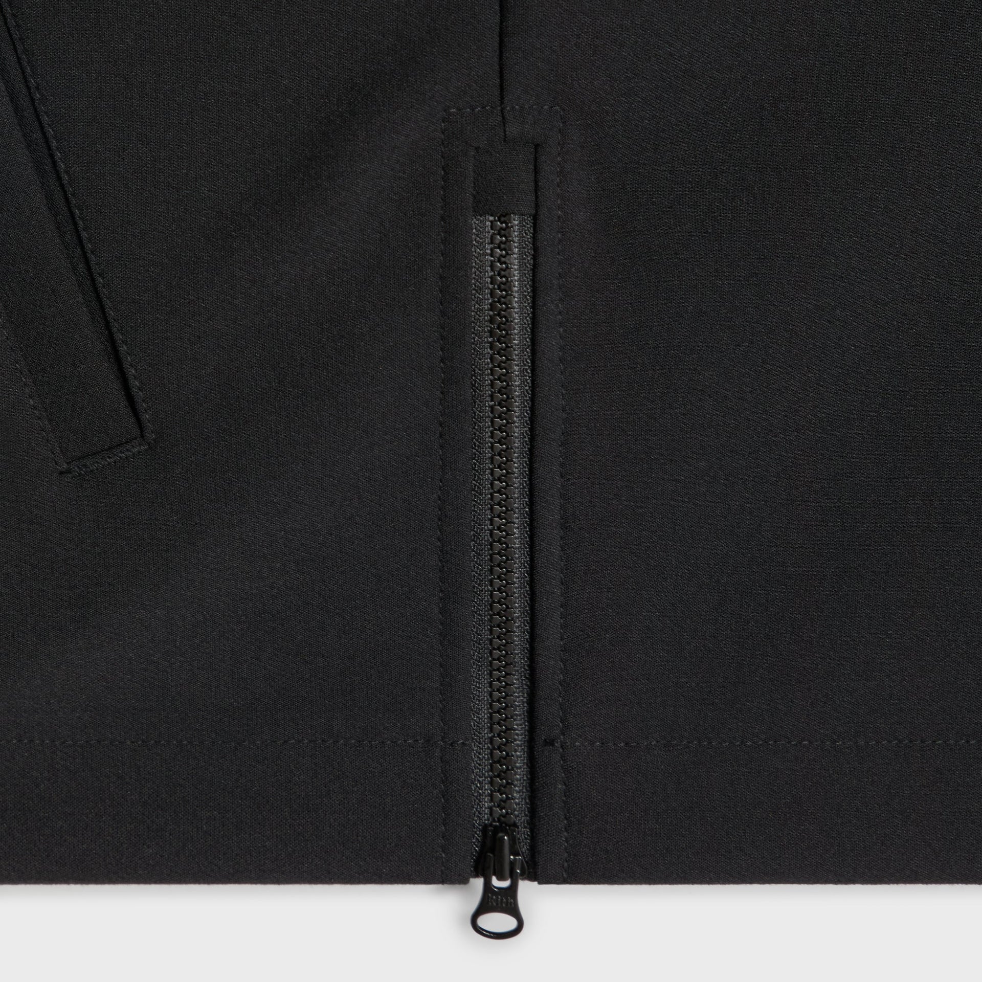 Kith Davis Quarter Zip Pullover - Black