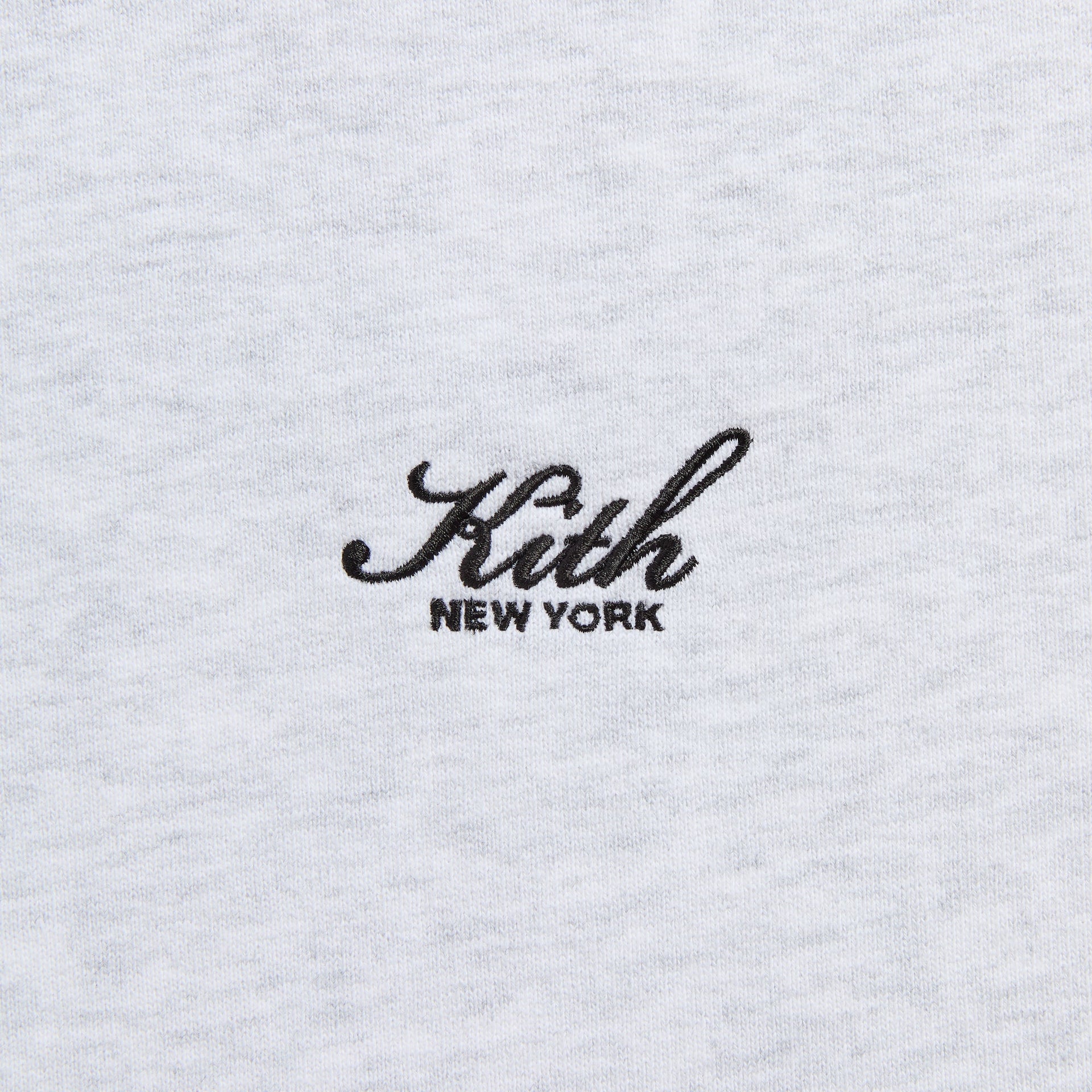 Kith Nelson Crewneck - Light Heather Grey