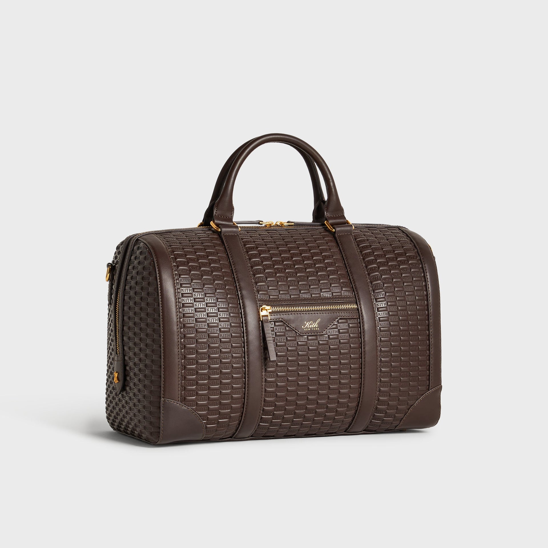 Kith Monogram Smooth Leather Traveler K40 Duffle Bag - Zoom