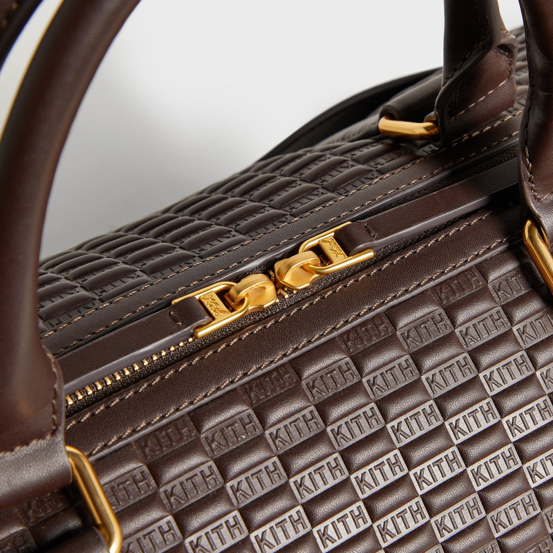 Kith Monogram Leather Traveler K40 Duffle Bag - Zoom - PH