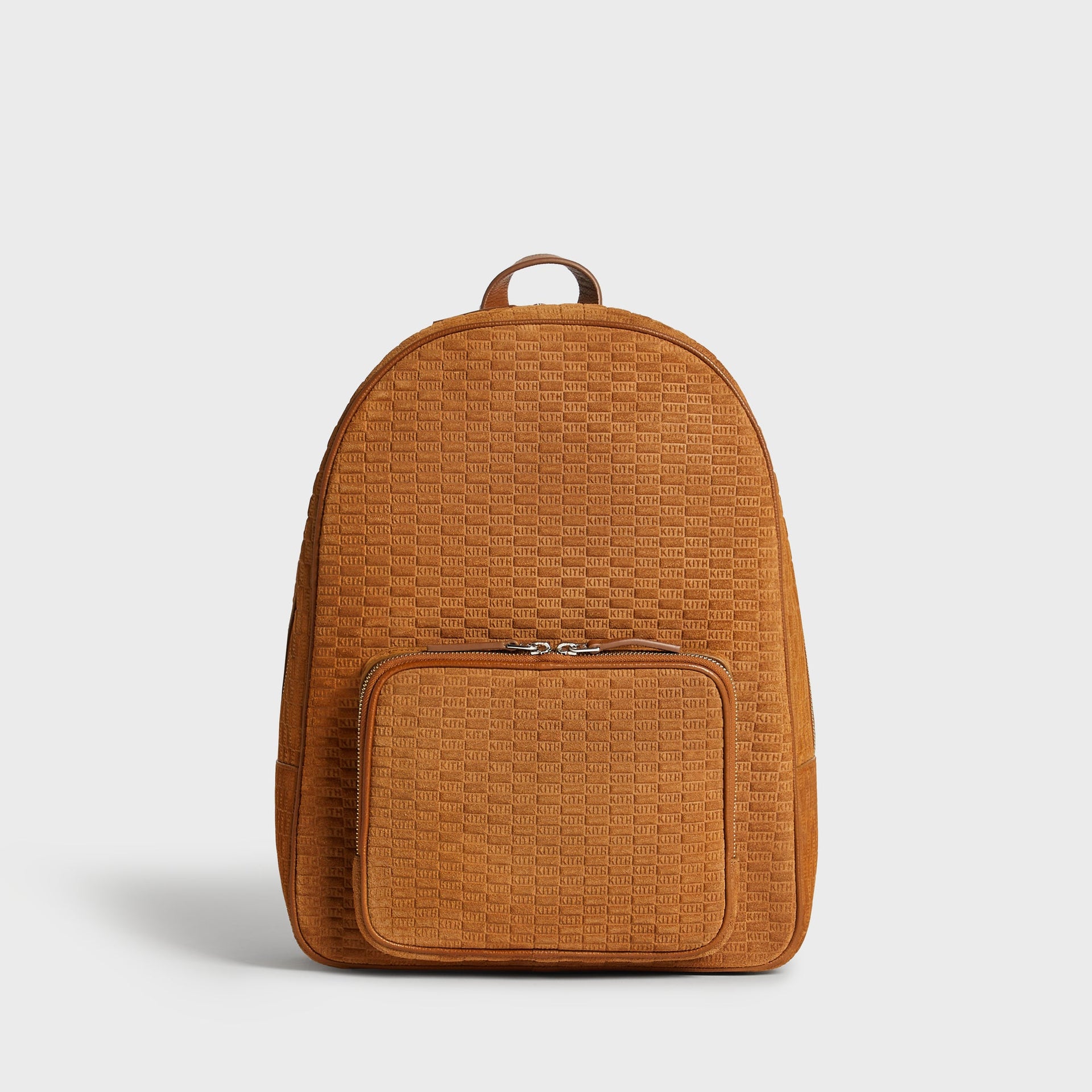 Kith Monogram Suede Backpack - Argil