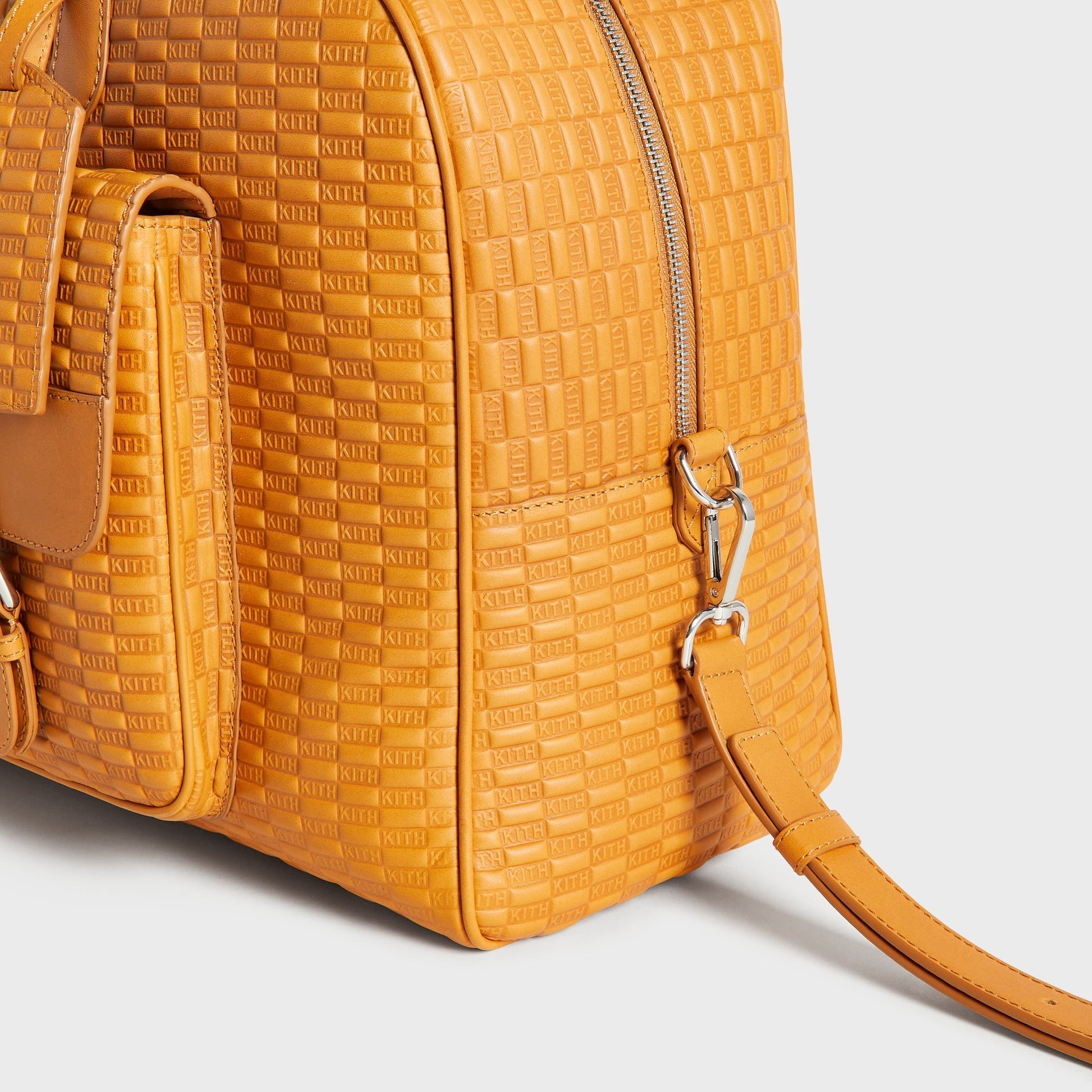Kith for BMW Leather Overnight Bag - Camel - PH