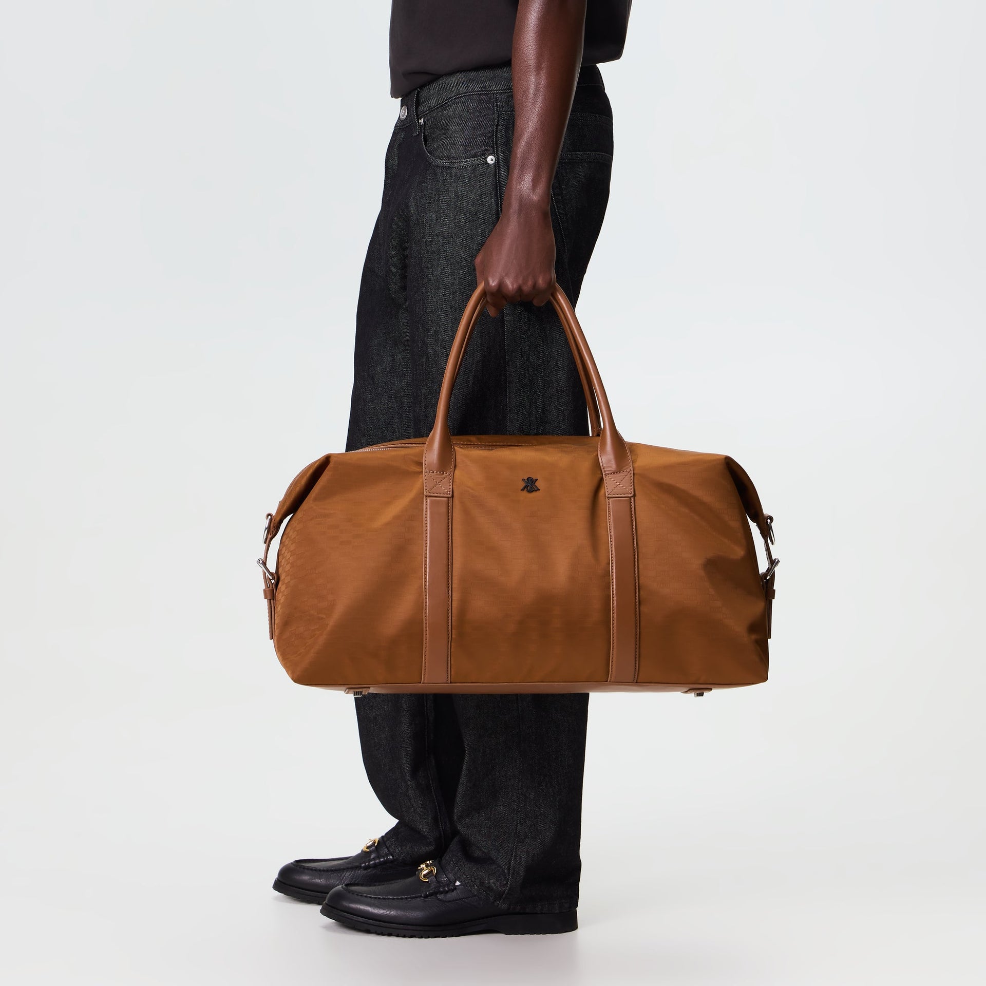 Kith Monogram Nylon Leather Duffle Bag - Tectonic