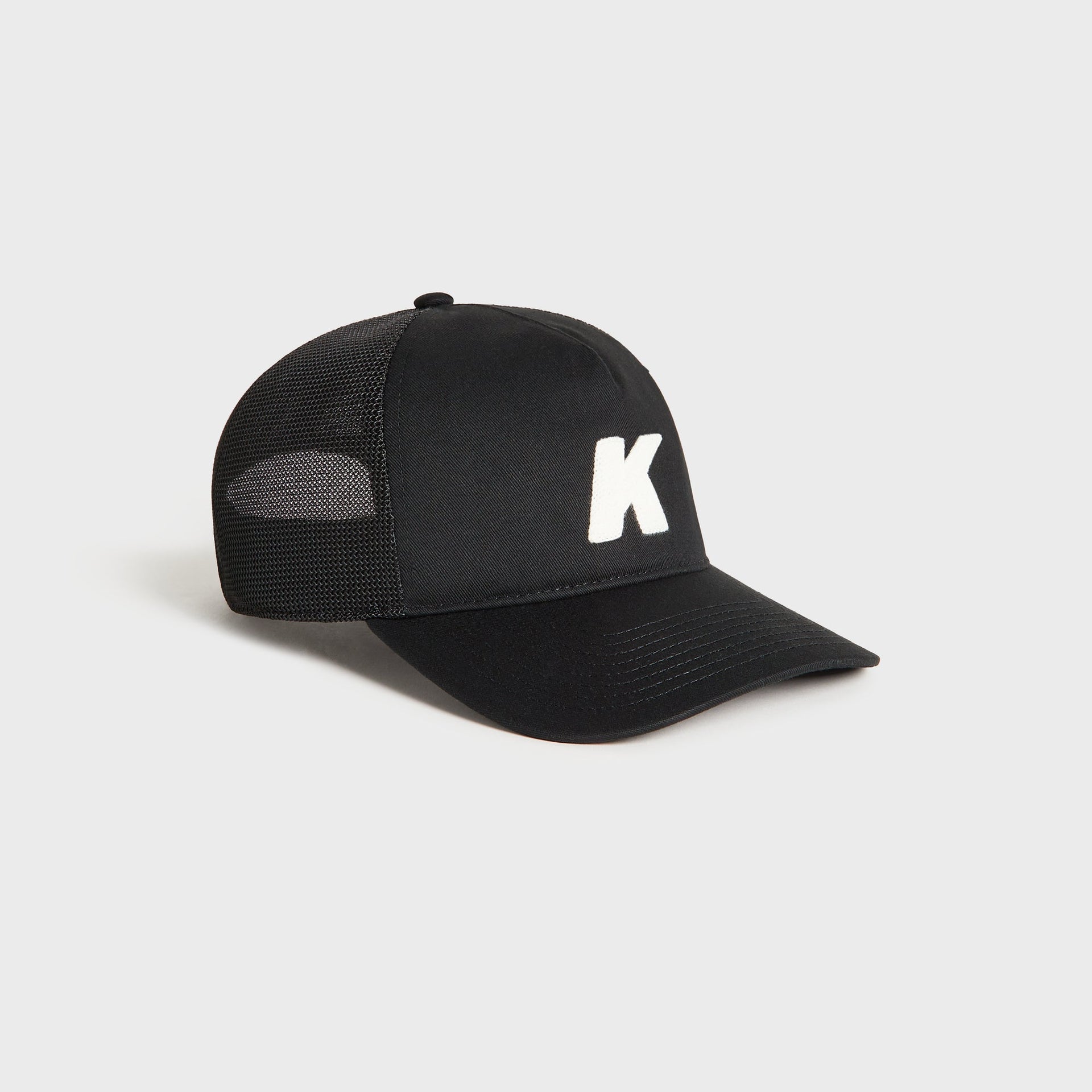 Kith Relaxed Twill Nolan Trucker Hat - Black