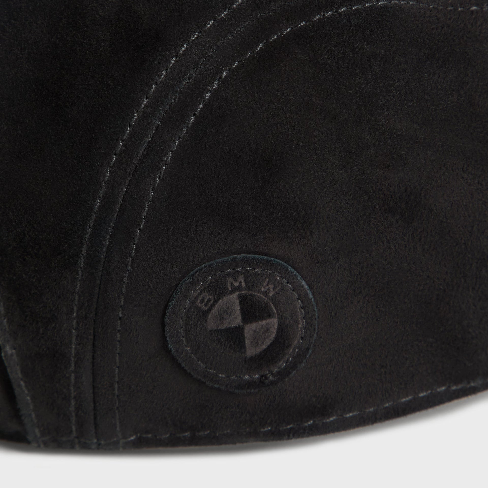 Kith for BMW Sheep Suede Drivers Cap - Black - PH