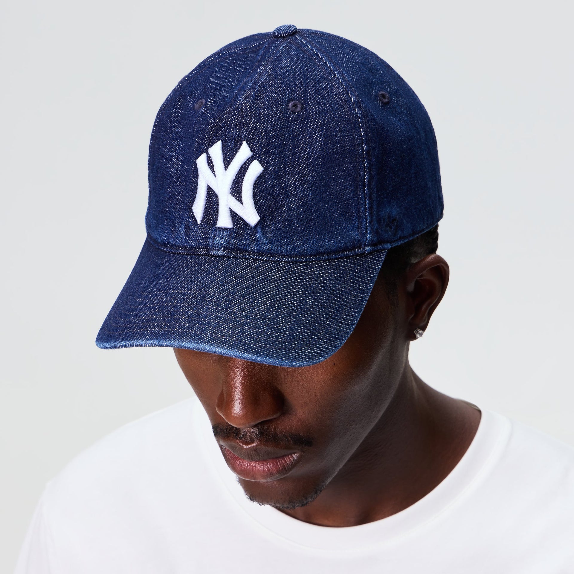 Kith & ‘47 for the New York Yankees Denim Franchise LS Cap - Black