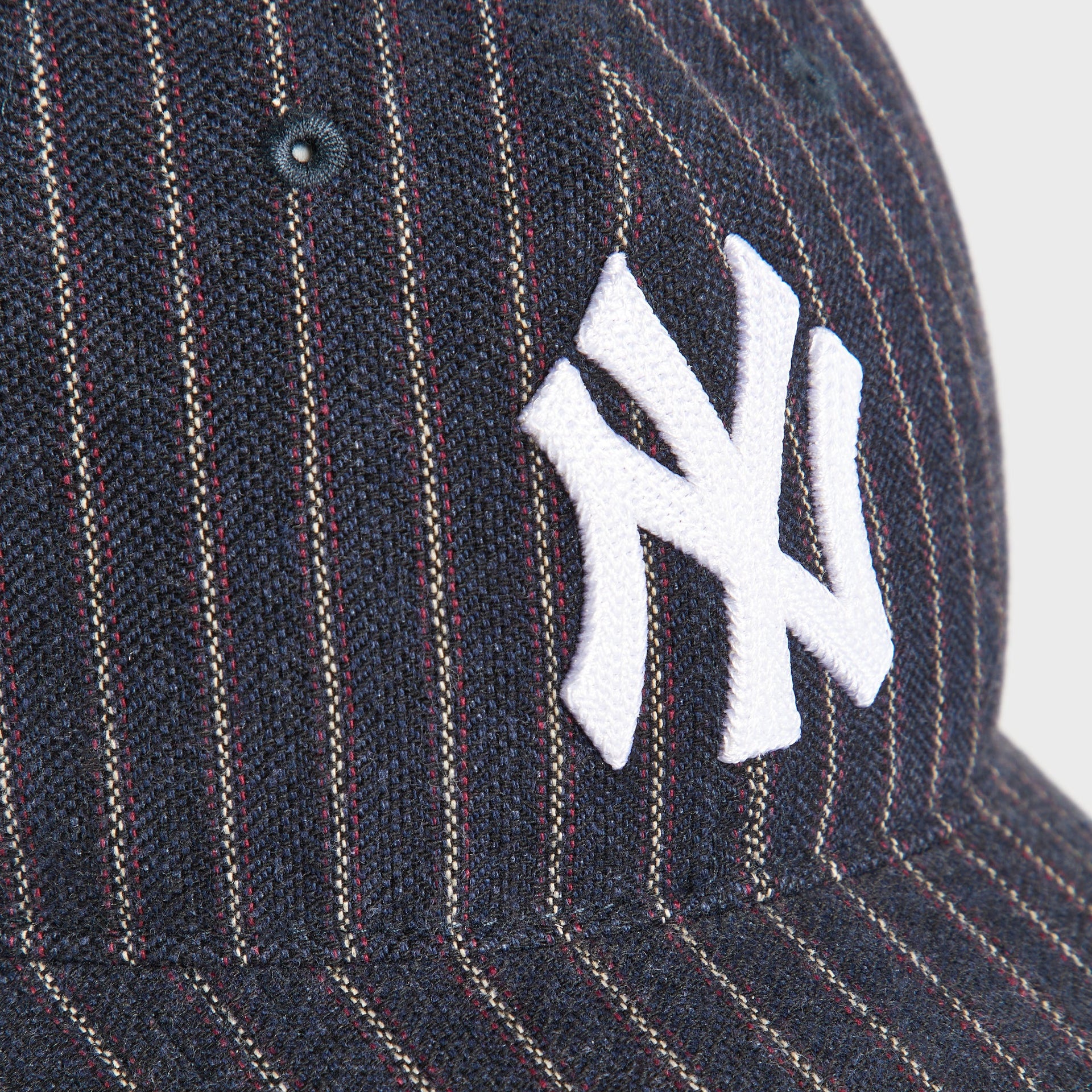 Kith & ‘47 for the New York Yankees Barre Stripe Franchise LS Cap - Nocturnal