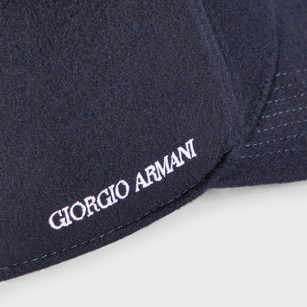 Giorgio Armani & Ronnie Fieg for '47 Wool Deconstructed Franchise LS Fitted Cap - Blue Navy