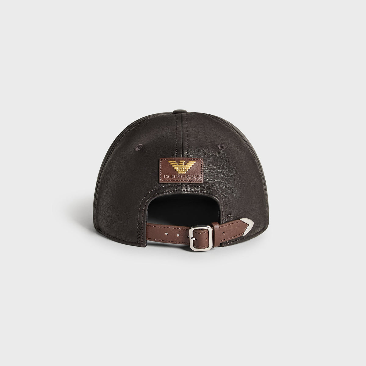 Giorgio Armani & Ronnie Fieg for '47 Soft Leather SL Hitch Cap - Black - PH