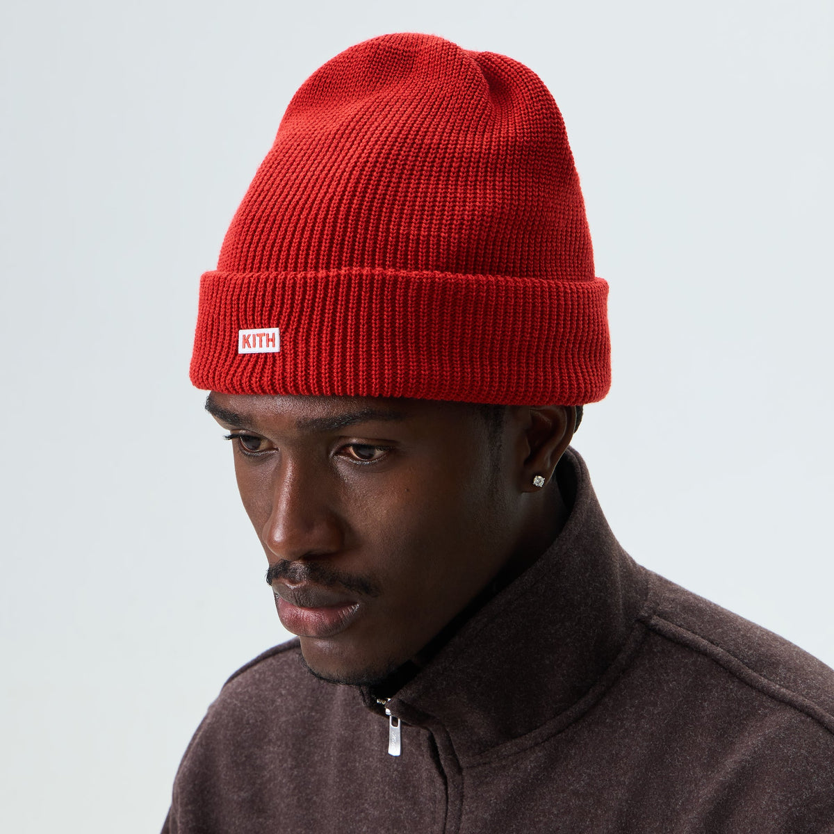 Kith Classic Beanie - Grenadine