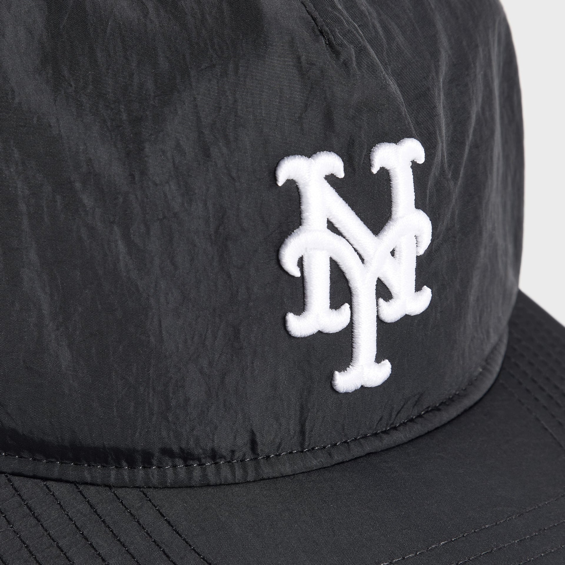 Kith & '47 for the New York Mets Nylon SL Hitch Snapback - Black
