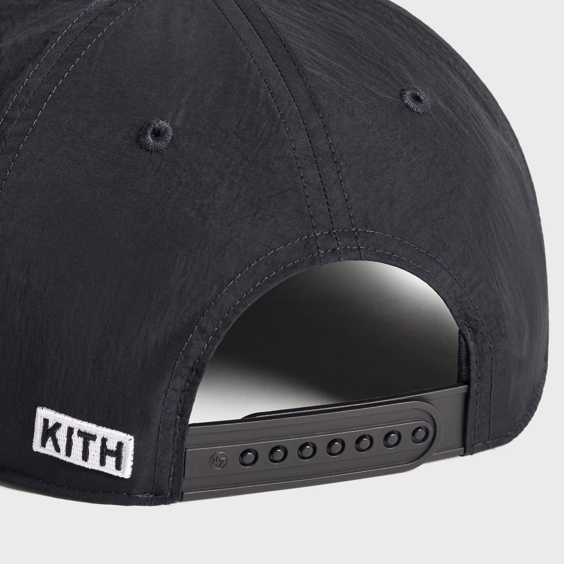 Kith & '47 for the New York Mets Nylon SL Hitch Snapback - Black
