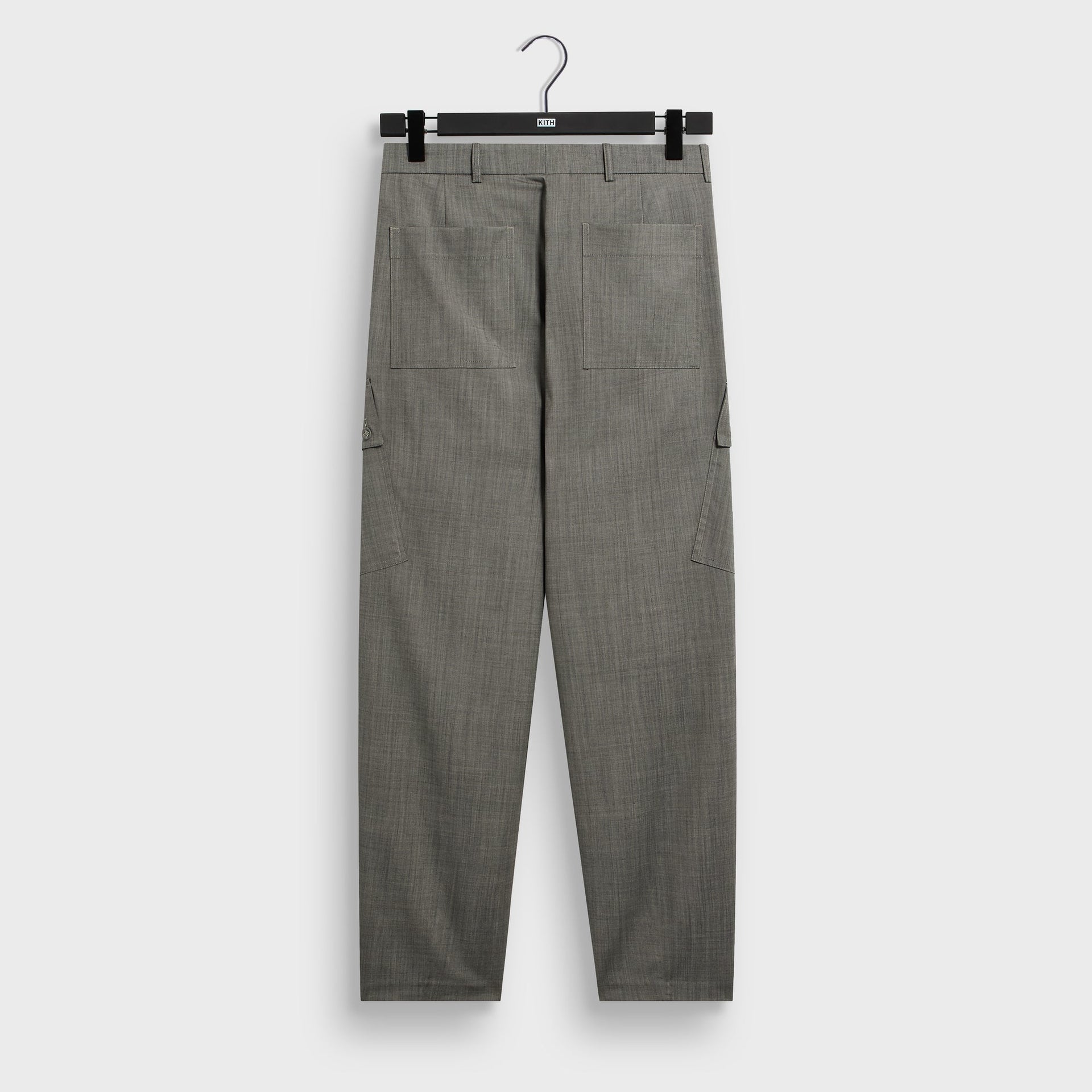 &Kin Tropical Wool Gibbs Pant - Grey Melange - PH